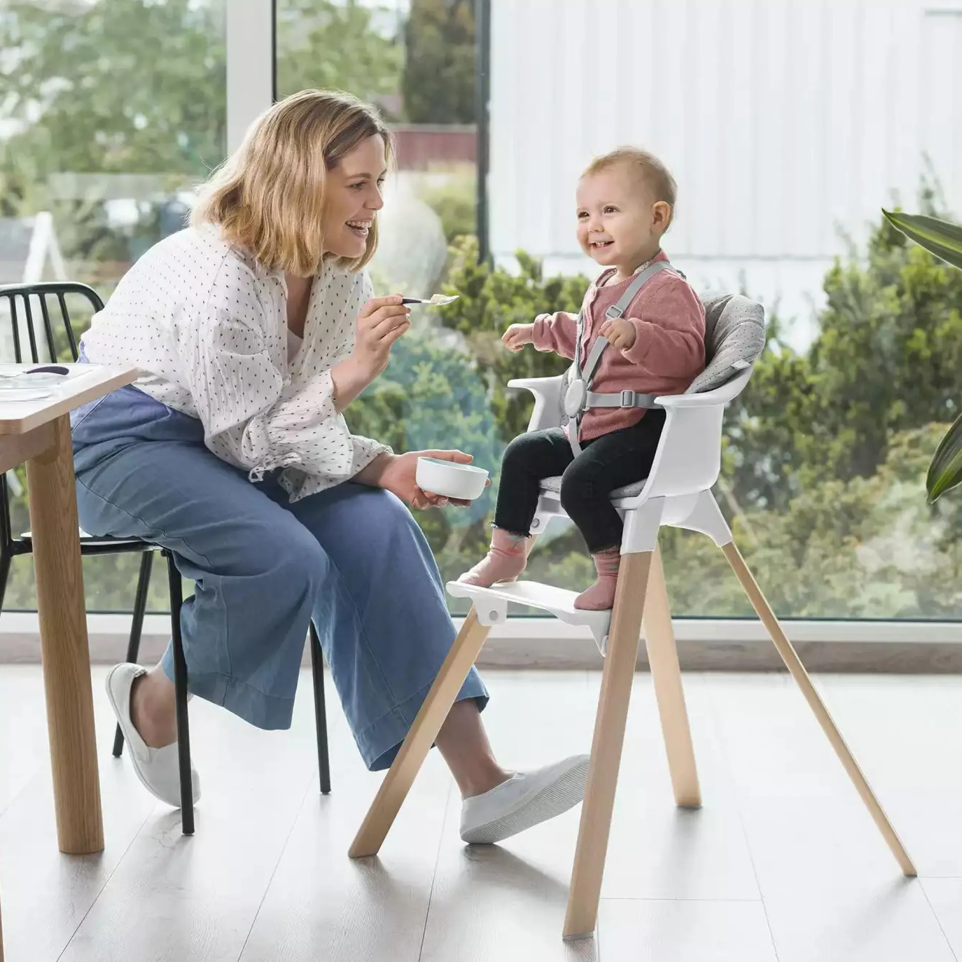 STOKKE Clikk™ Hochstuhl White* Treppenhochstühle