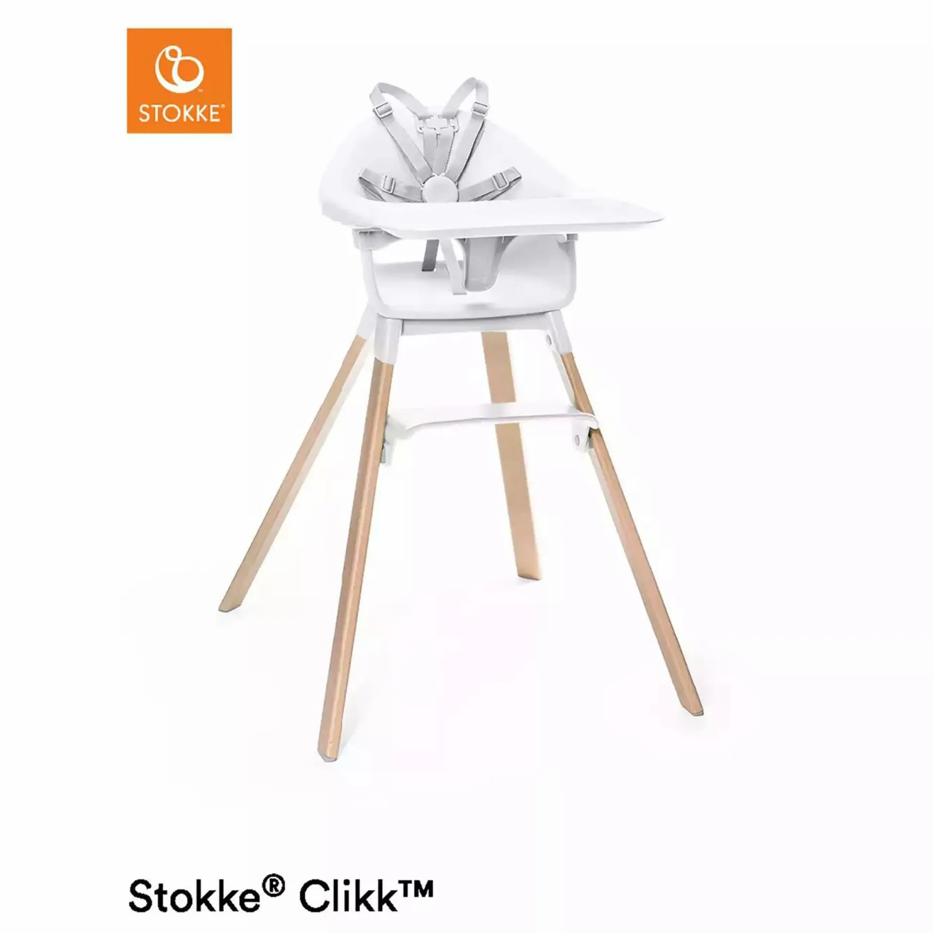 STOKKE Clikk™ Hochstuhl White* Treppenhochstühle