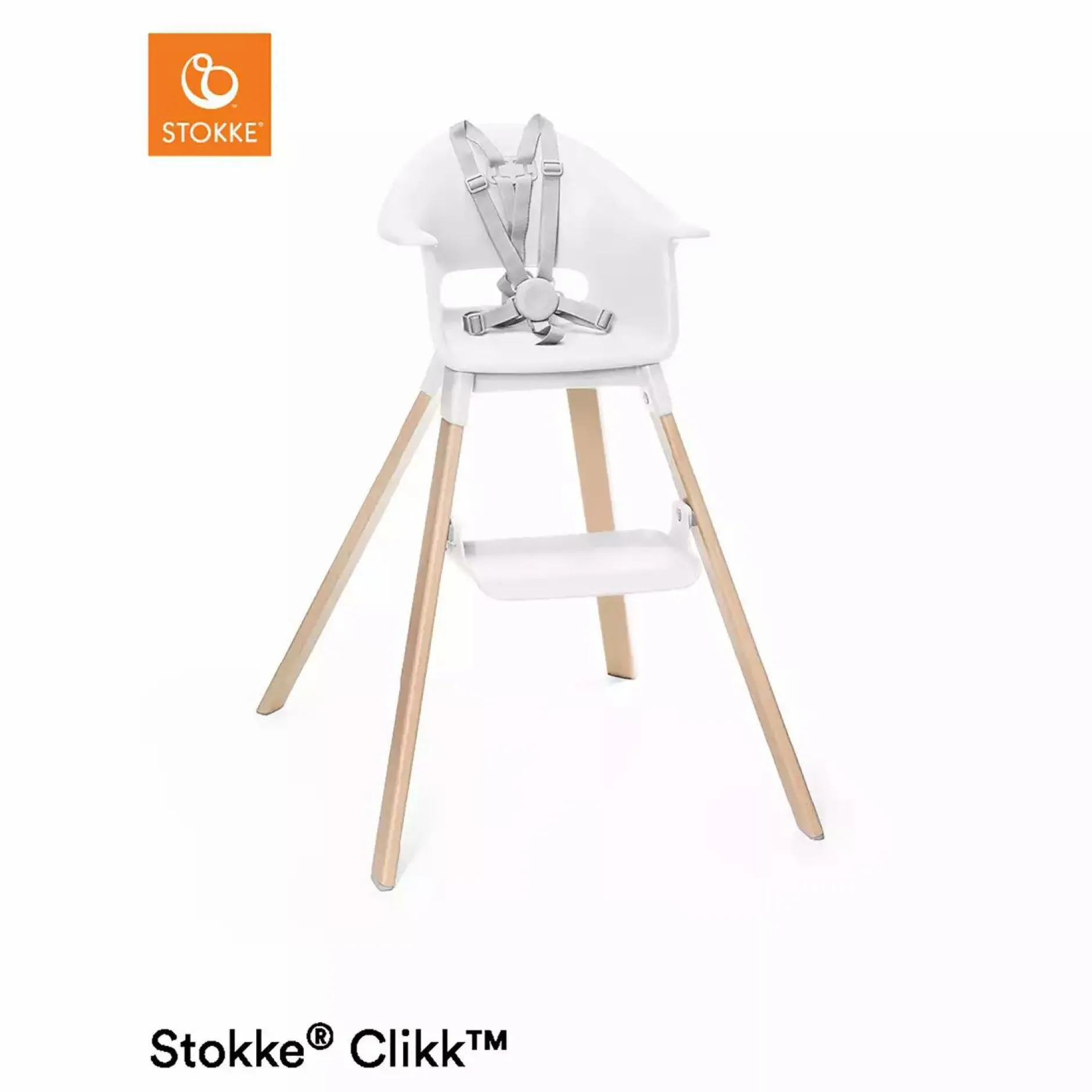 STOKKE Clikk™ Hochstuhl White* Treppenhochstühle