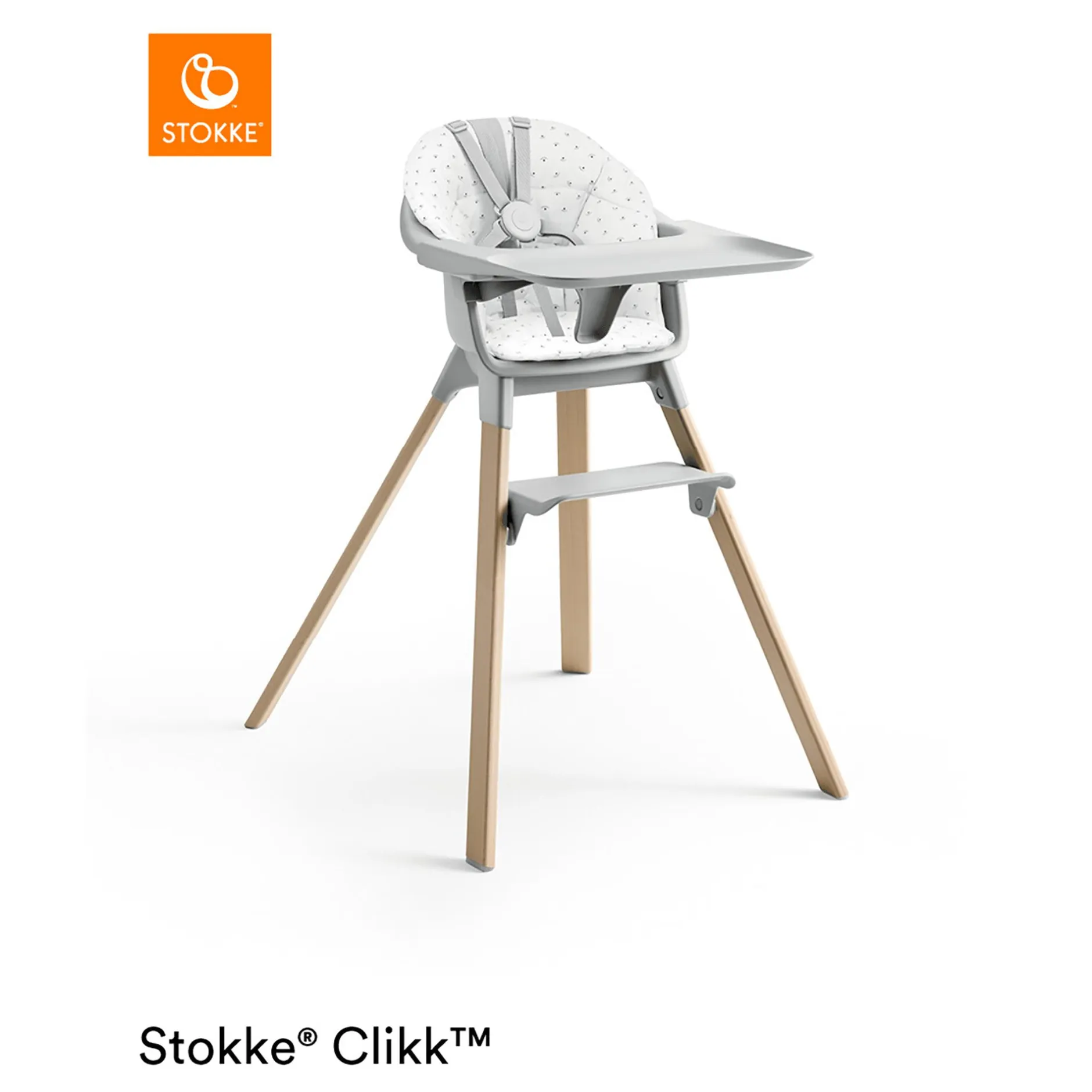 STOKKE Clikk™ Kissen Blueberry Boat* Hochstuhl Zubehör