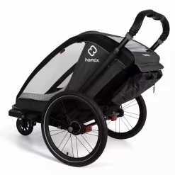 hamax Cocoon One Einsitzer Grey/Black* Fahrradanhänger