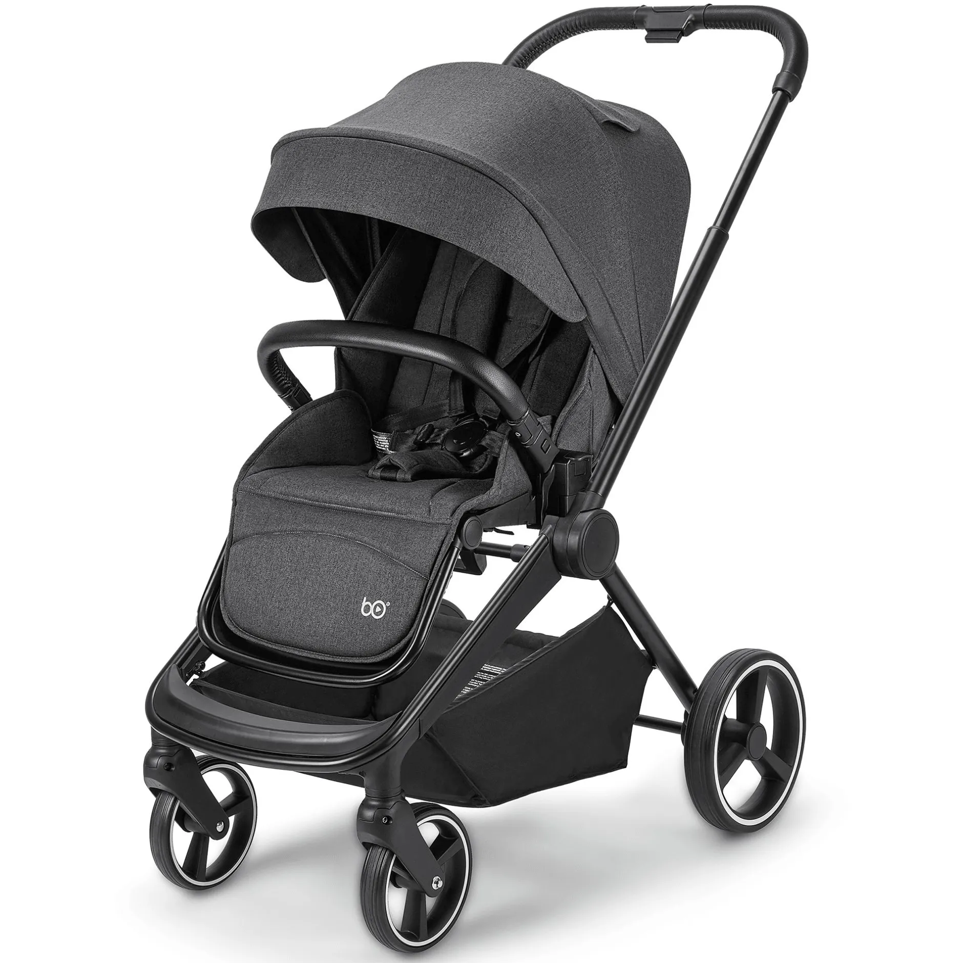 B.O. StartKlar Comet Black Melange*Kinder Kombi-Kinderwagen