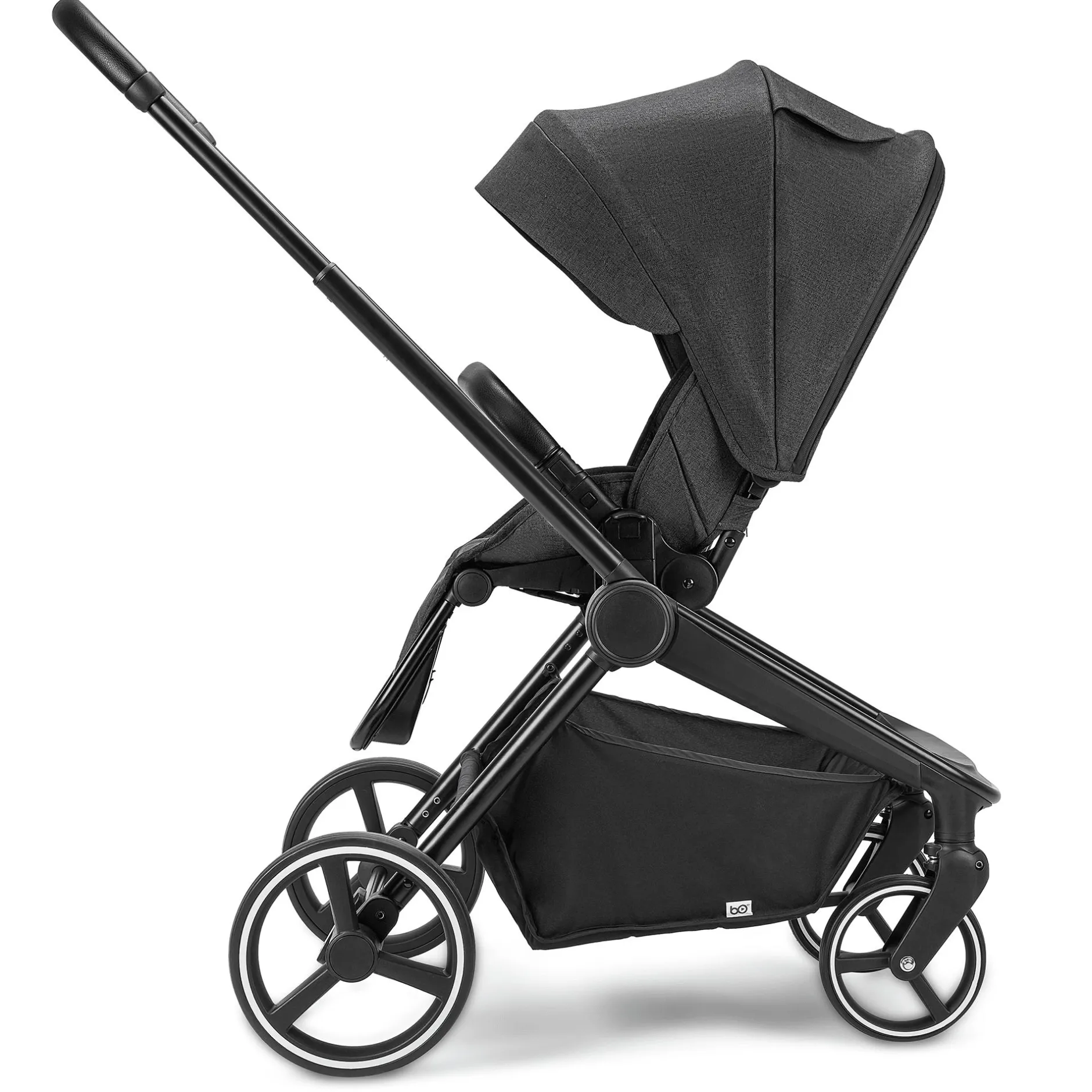 B.O. StartKlar Comet Black Melange*Kinder Kombi-Kinderwagen