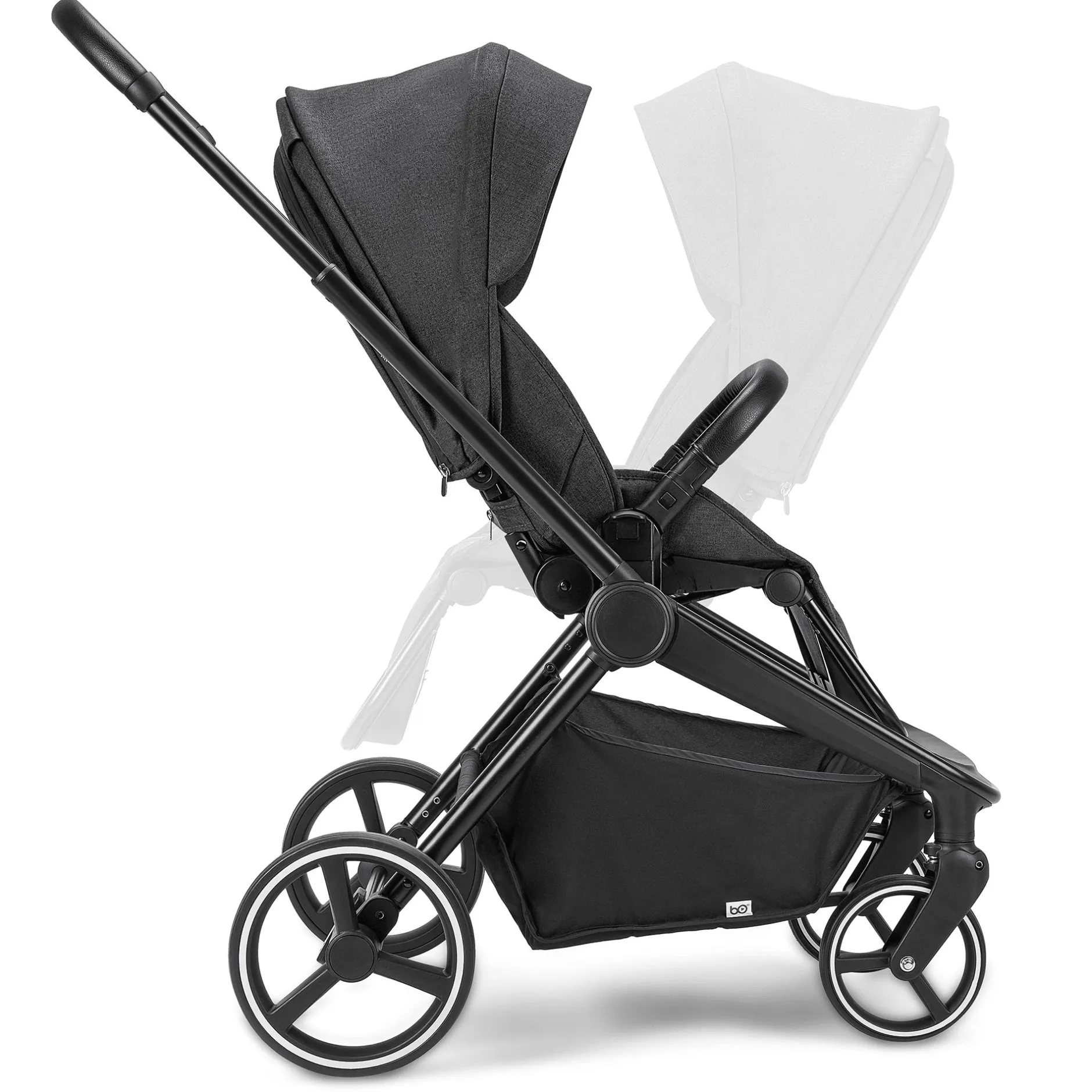 B.O. StartKlar Comet Black Melange*Kinder Kombi-Kinderwagen