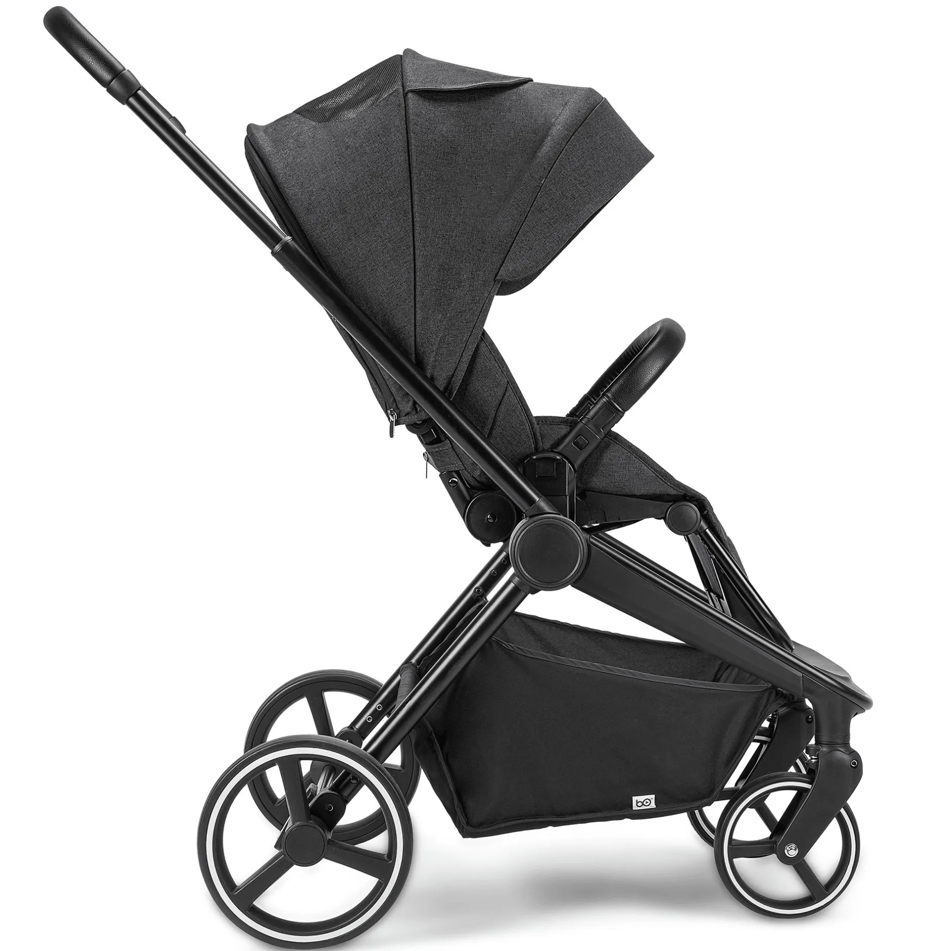 B.O. StartKlar Comet Black Melange*Kinder Kombi-Kinderwagen