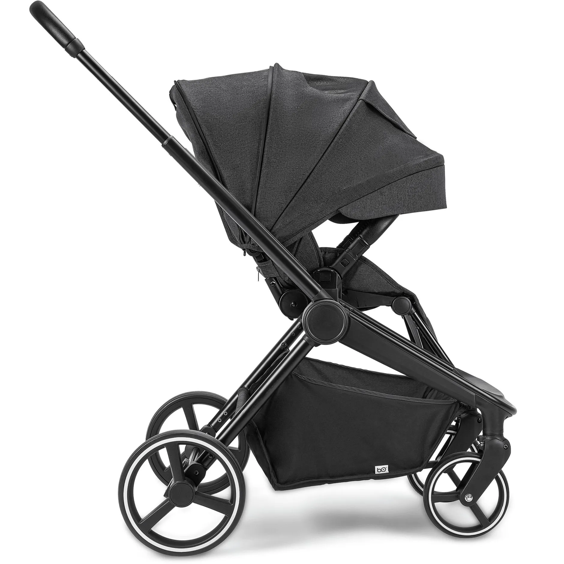 B.O. StartKlar Comet Black Melange*Kinder Kombi-Kinderwagen