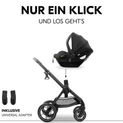 hauck Comfort n Care Set Olive*Kinder Kombi-Kinderwagen