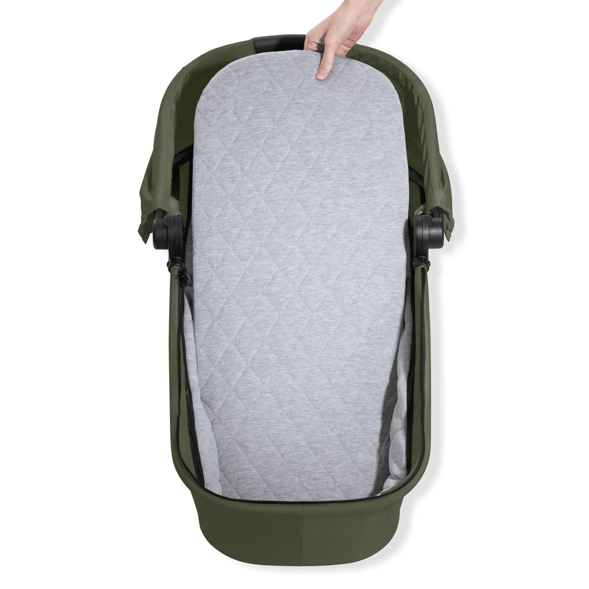 hauck Comfort n Care Set Olive*Kinder Kombi-Kinderwagen