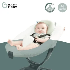 babymoov Cosyhead Sage Green* Bettausstattung