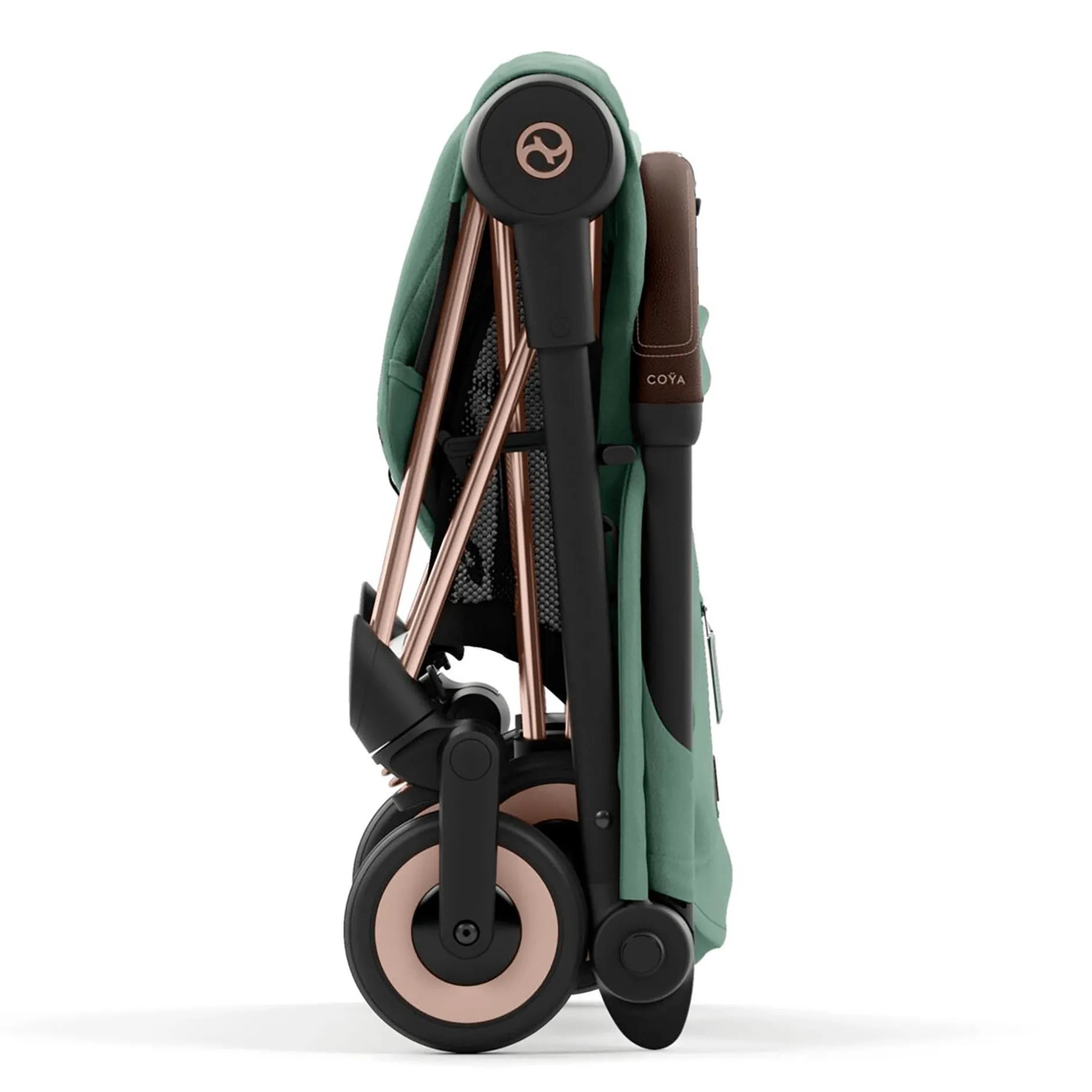 cybex PLATINUM Coya Leaf Green / Rosegold Rahmen*Kinder Buggys