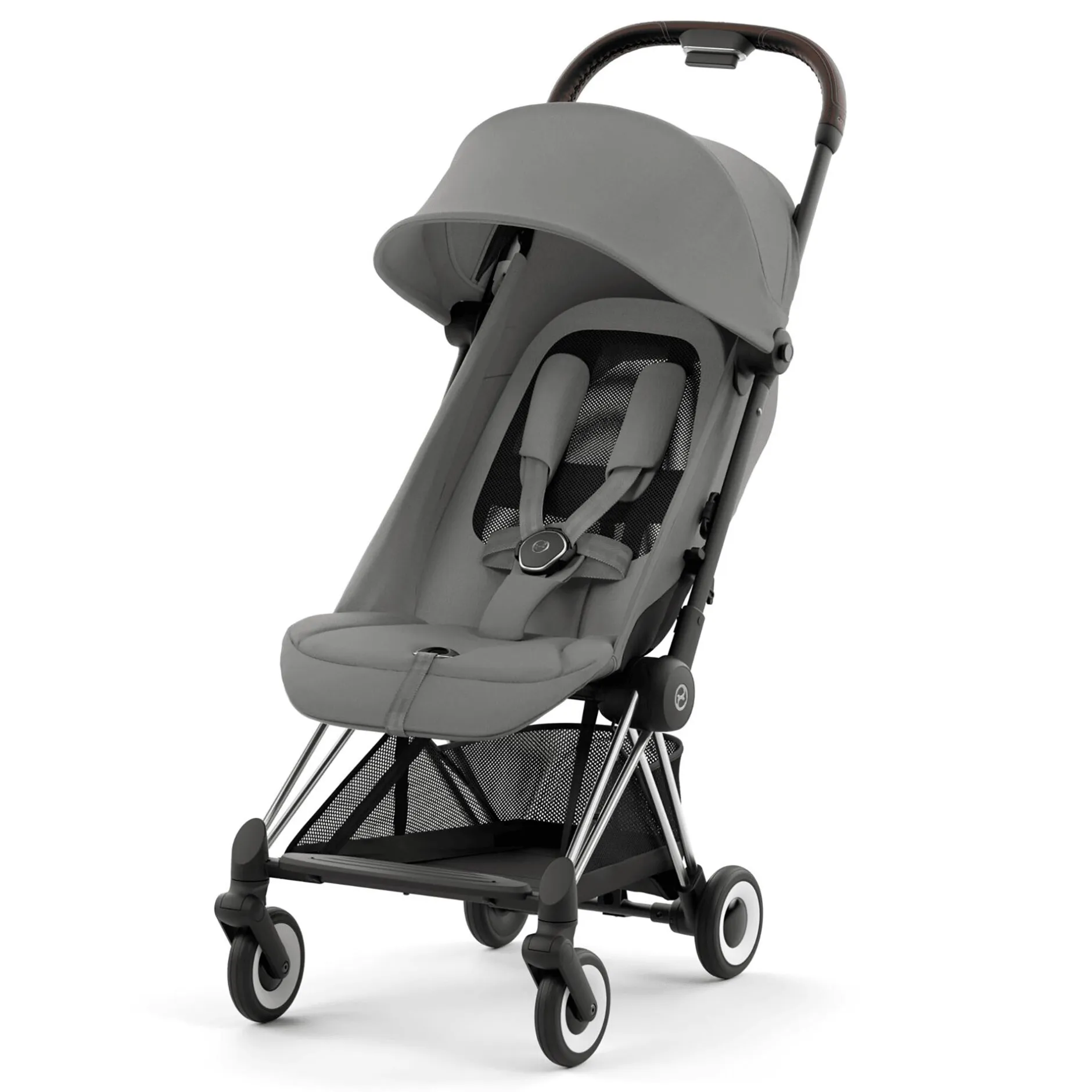 cybex PLATINUM Coya Mirage Grey / Chrome Rahmen*Kinder Reisebuggys|Buggys