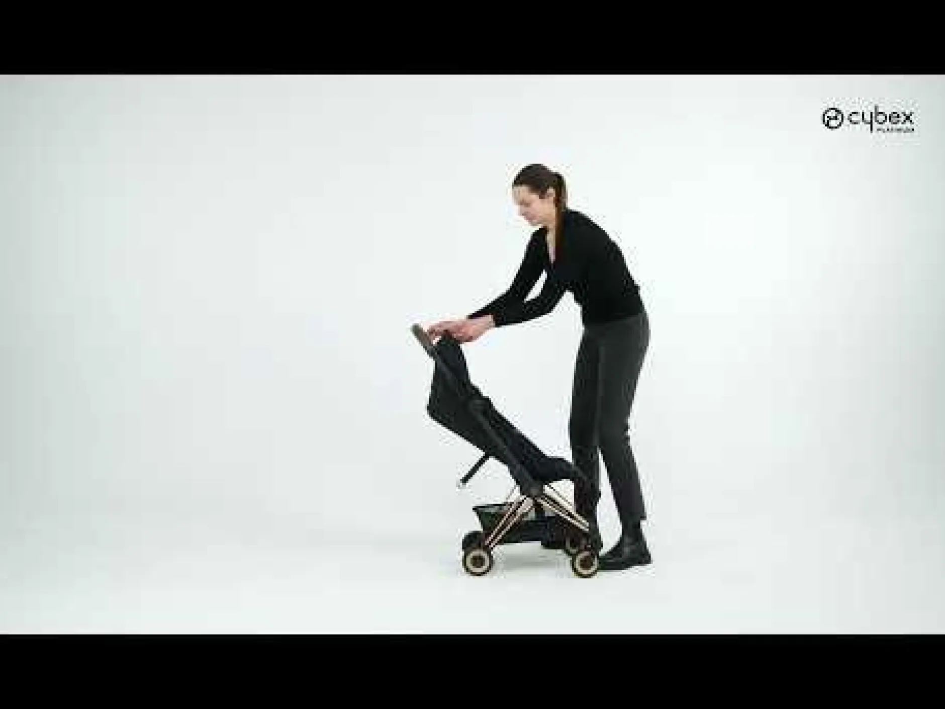cybex PLATINUM Coya Mirage Grey / Rosegold Rahmen*Kinder Buggys