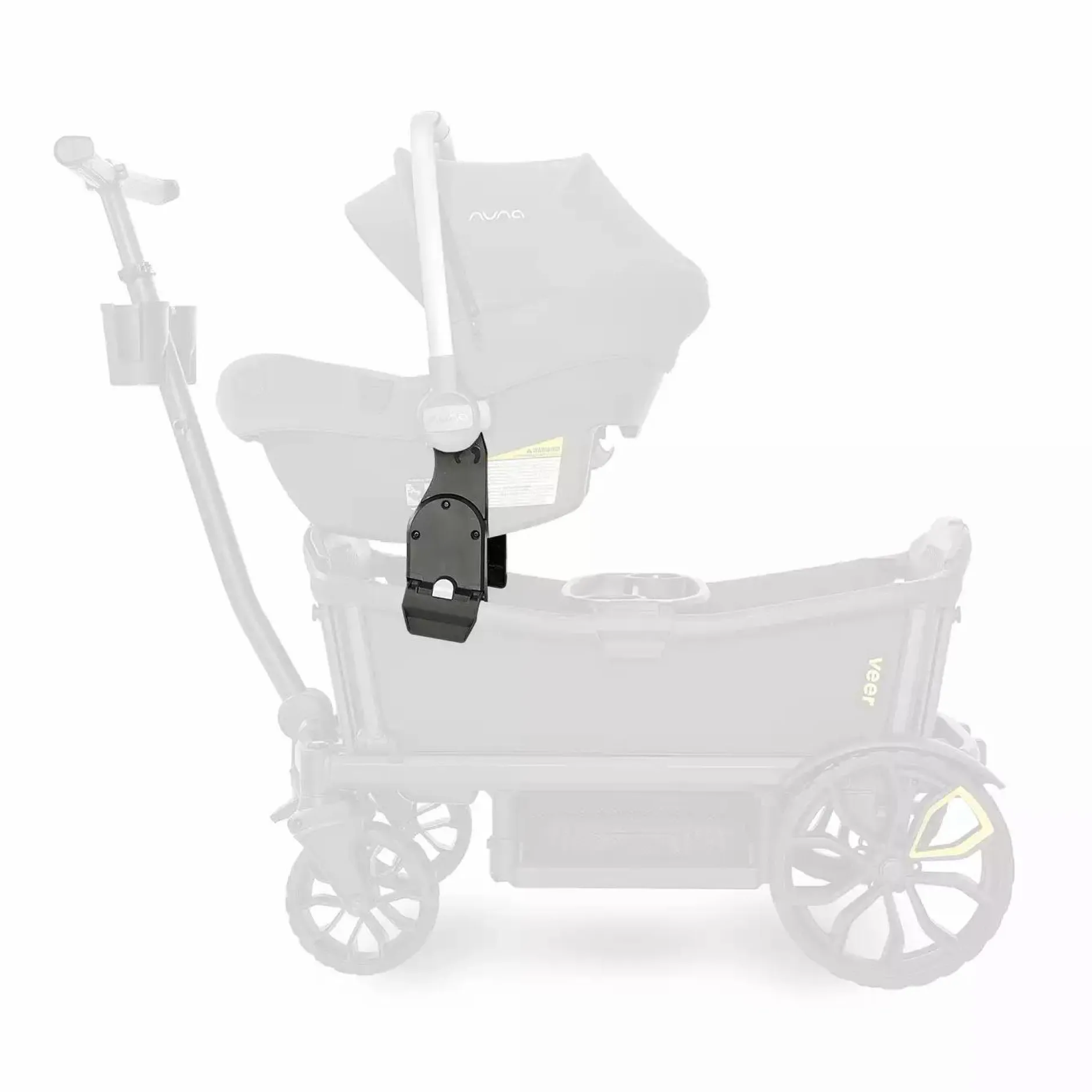 VEER Cruiser Autositzadapter*Kinder Bollerwagen|Kinderfahrzeuge