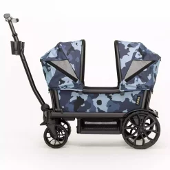 VEER Cruiser Sonnendach Blue Camouflage*Kinder Bollerwagen|Kinderfahrzeuge