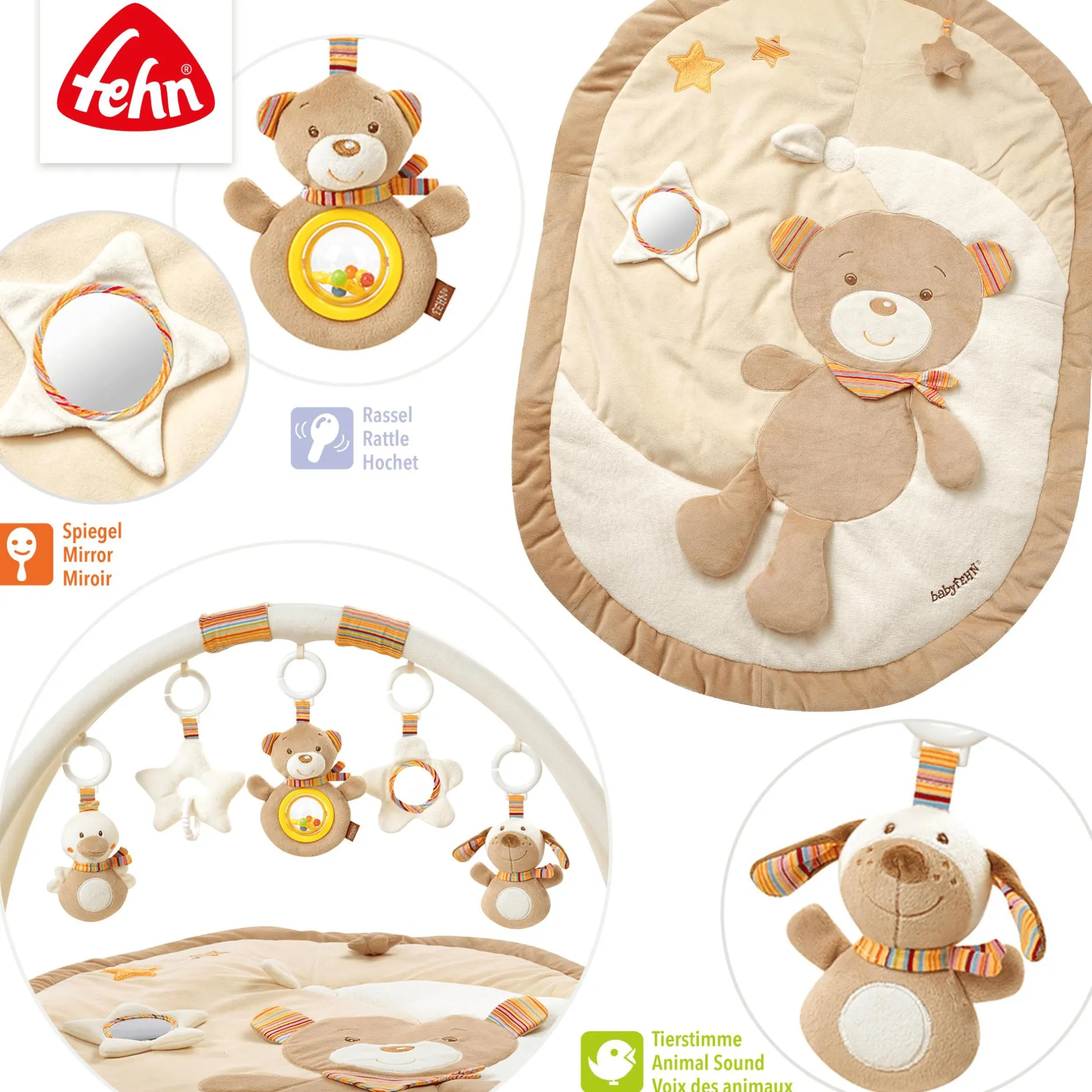 fehn 3-D-Activity Decke Rainbow* Spielbögen