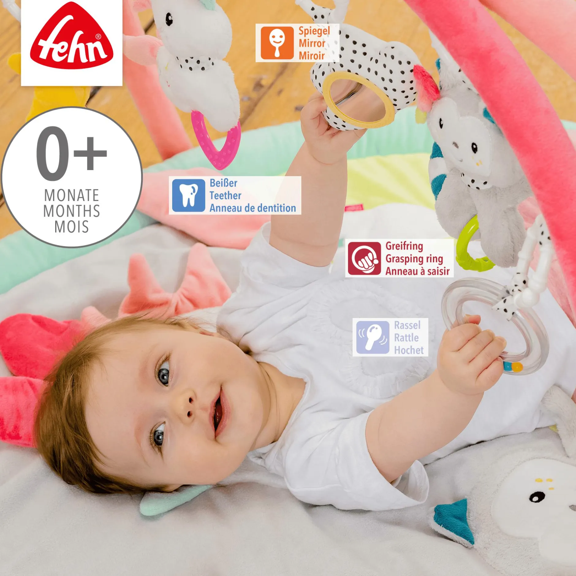 fehn 3-D-Activity-Decke Aiko & Yuki* Spielbögen
