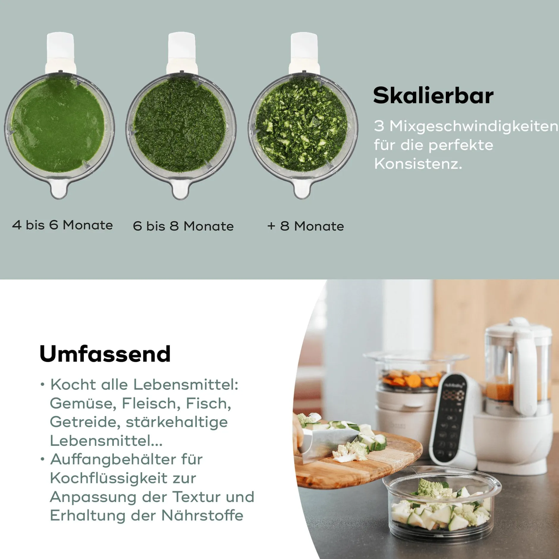 babymoov Dampfgarer Nutribaby +* Babykostwärmer
