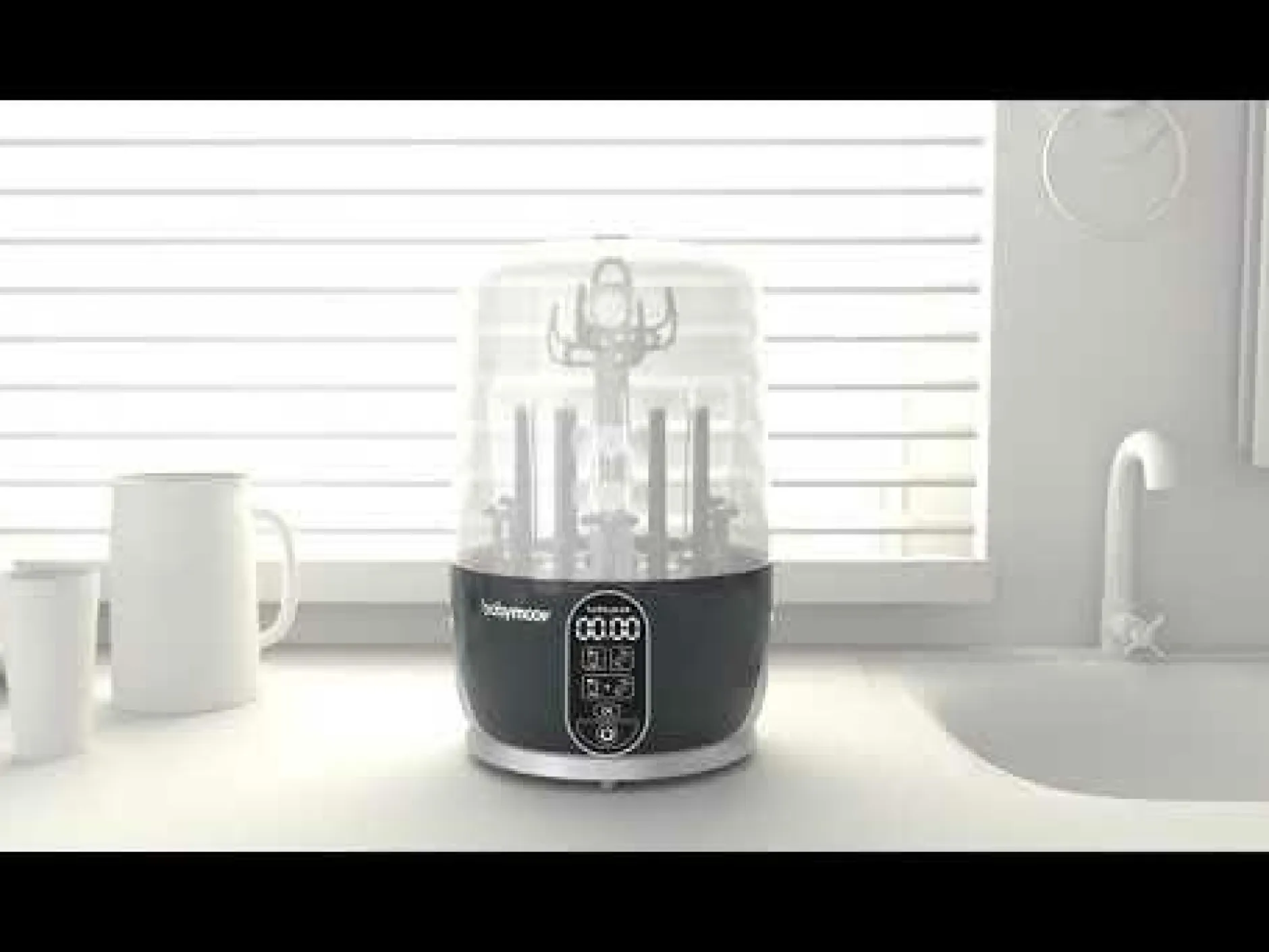 babymoov Dampfsterilisator & Flaschentrockner Turbo Pure* Vaporisatoren