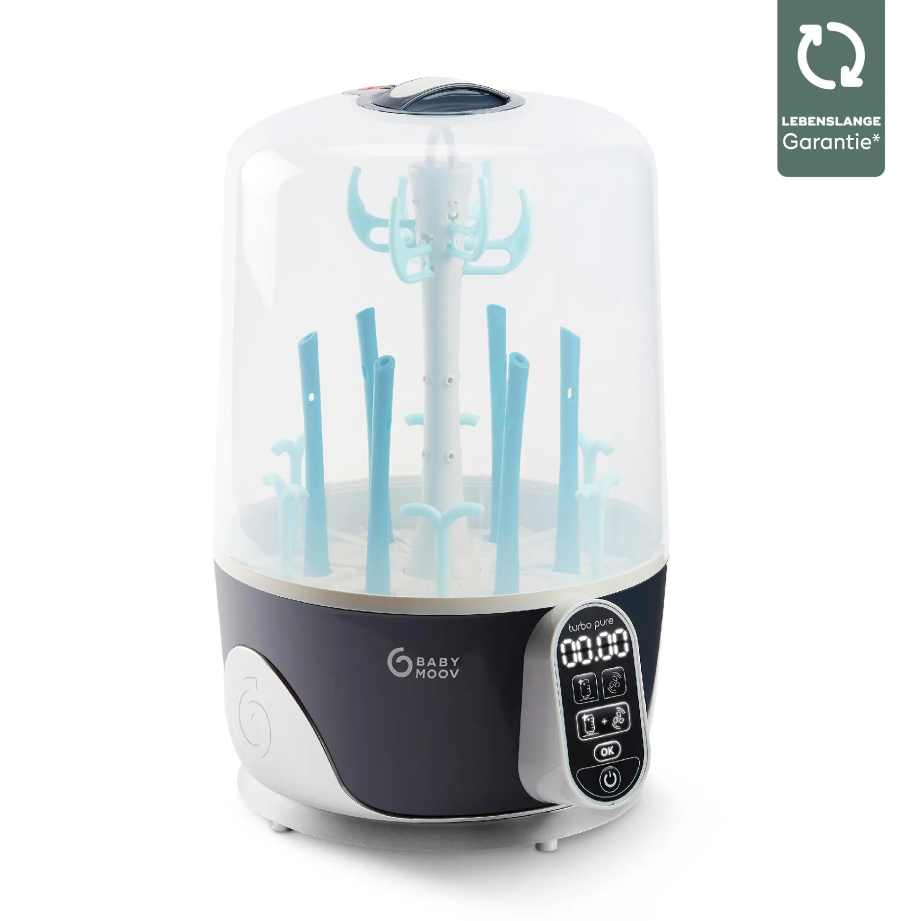 babymoov Dampfsterilisator & Flaschentrockner Turbo Pure* Vaporisatoren