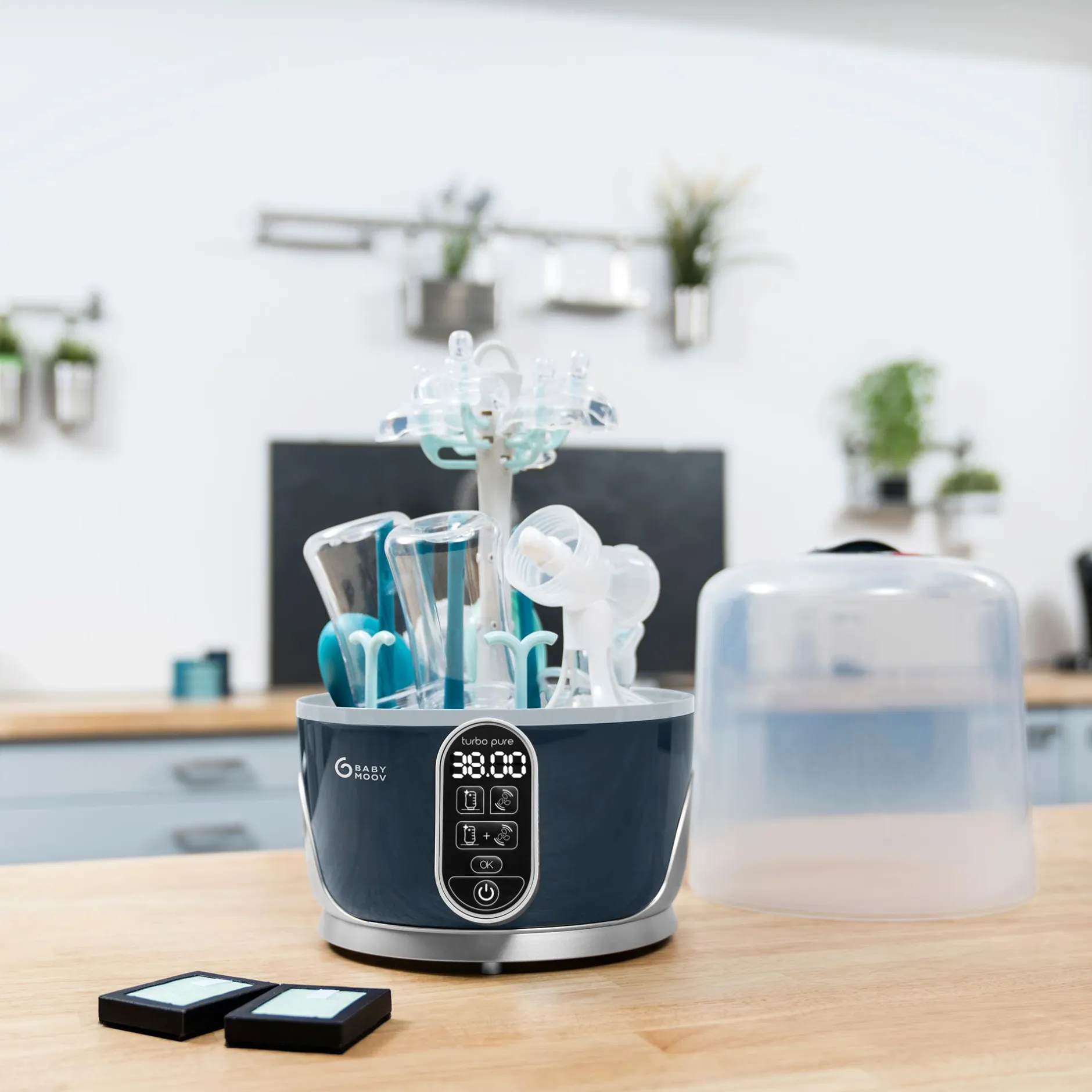 babymoov Dampfsterilisator & Flaschentrockner Turbo Pure* Vaporisatoren