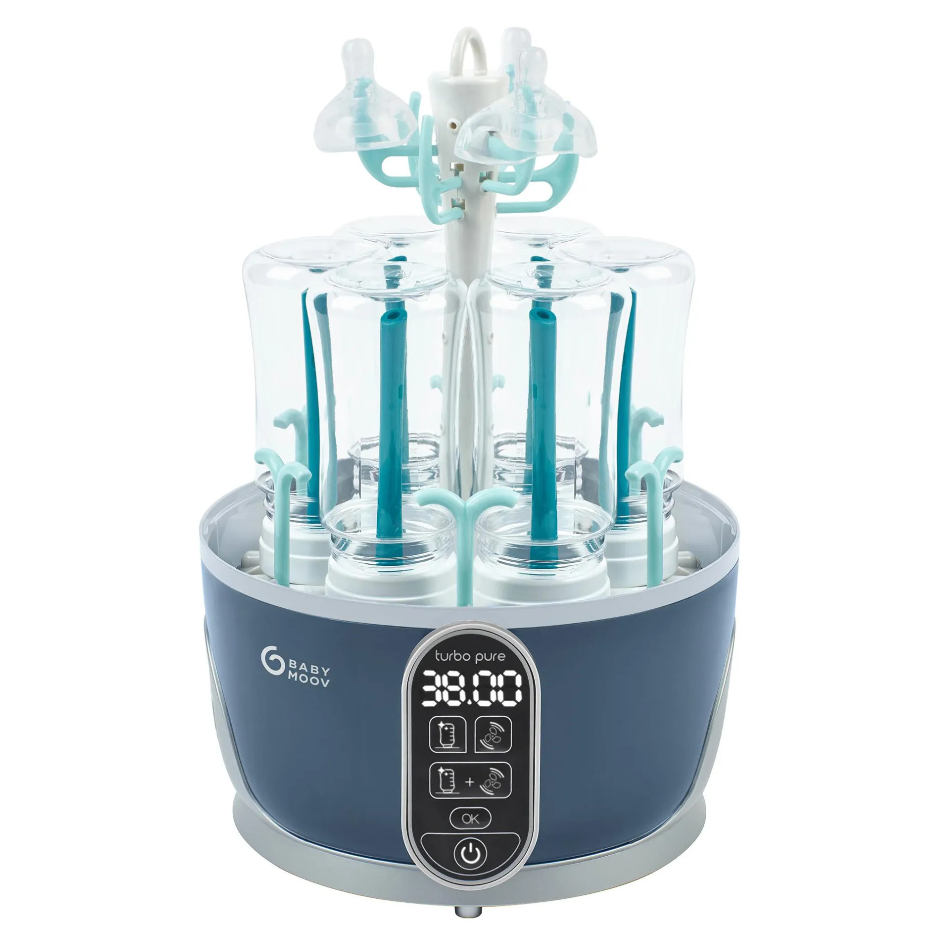 babymoov Dampfsterilisator & Flaschentrockner Turbo Pure* Vaporisatoren