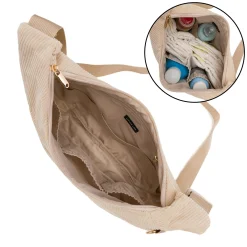 LITTLE ONE Daybag Cordy* Wickeltaschen