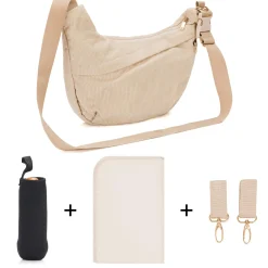 LITTLE ONE Daybag Cordy* Wickeltaschen