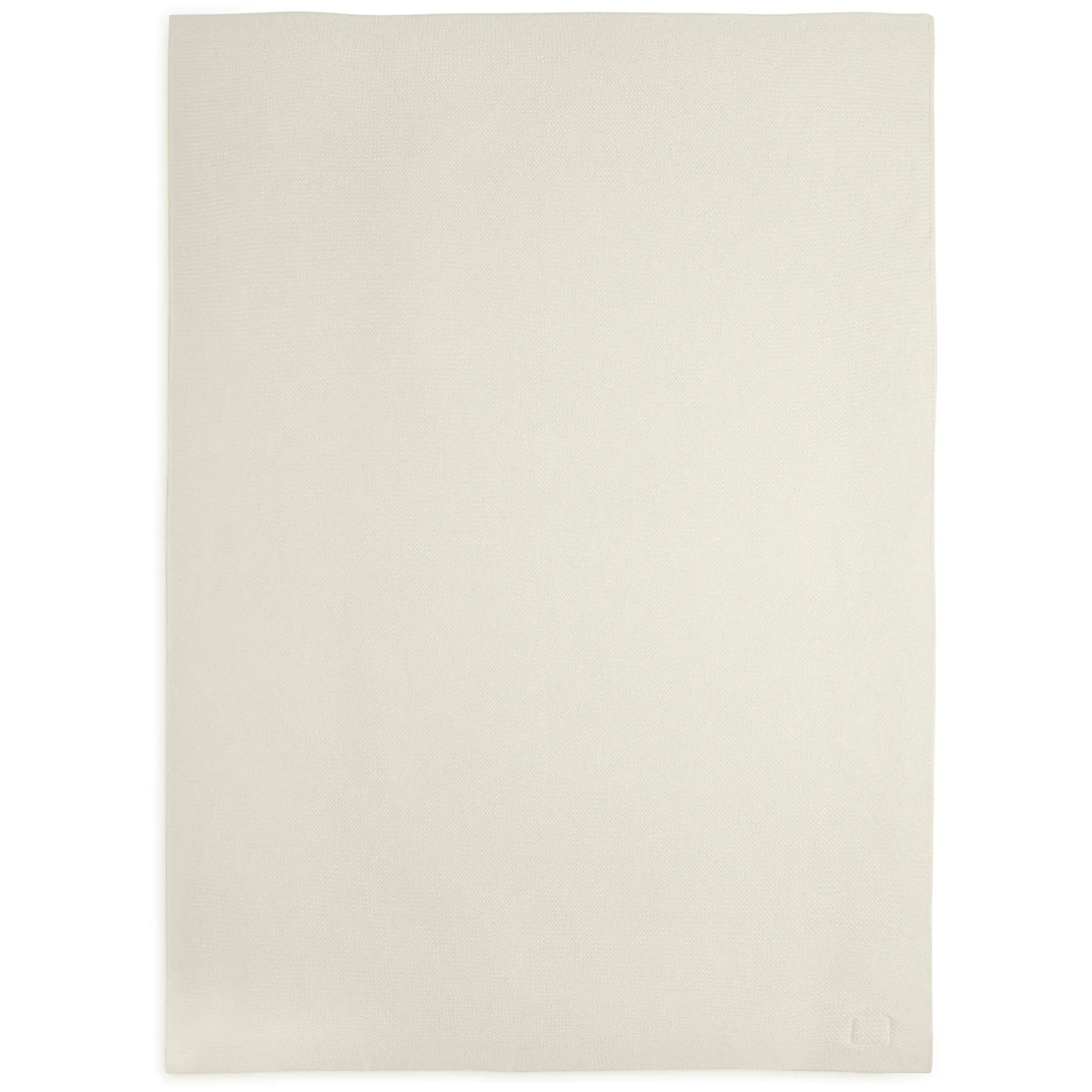 jollein Decke Basic Knit Ivory 75 x 100 cm* Bettausstattung