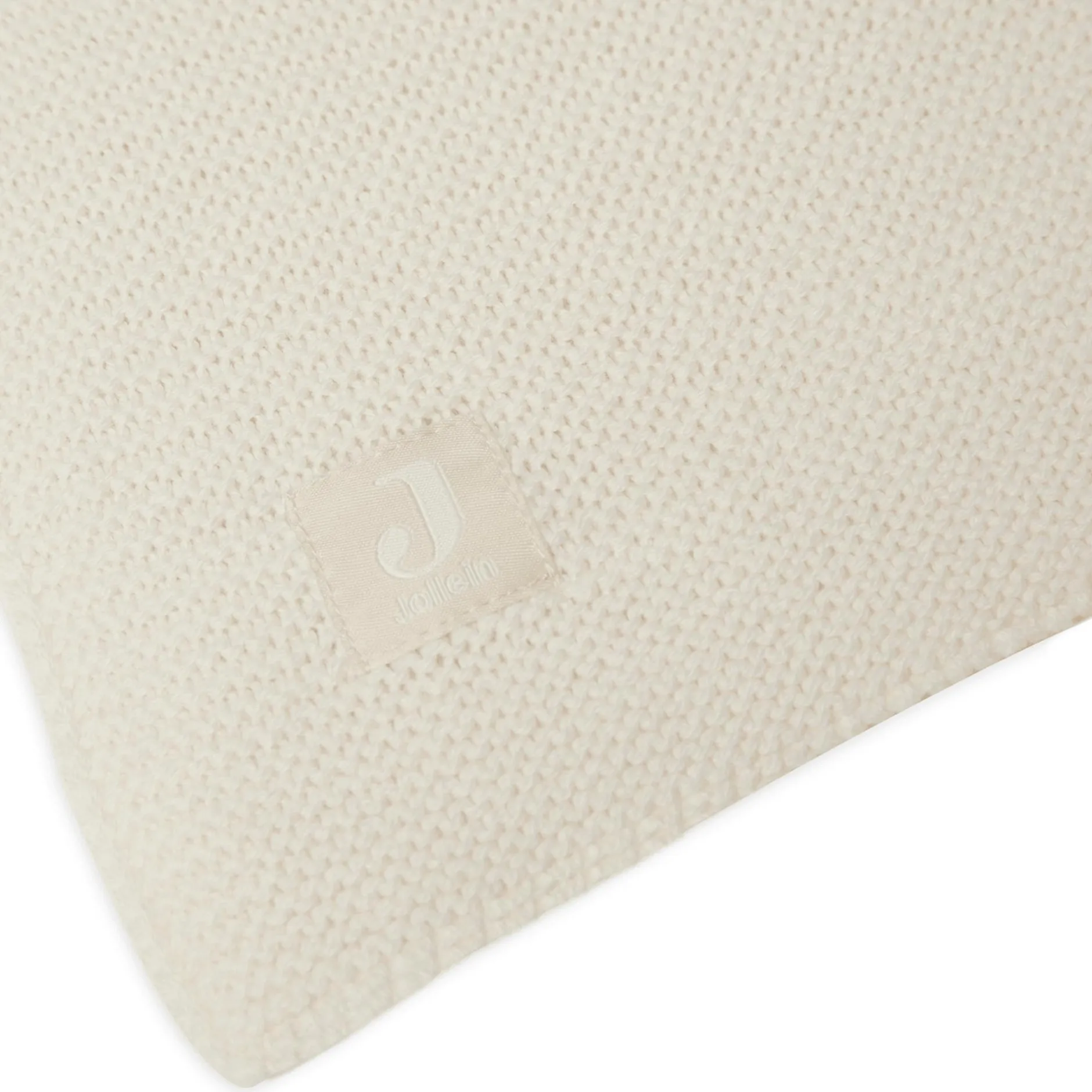 jollein Decke Basic Knit Ivory 75 x 100 cm* Bettausstattung