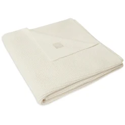 jollein Decke Basic Knit Ivory 75 x 100 cm* Bettausstattung