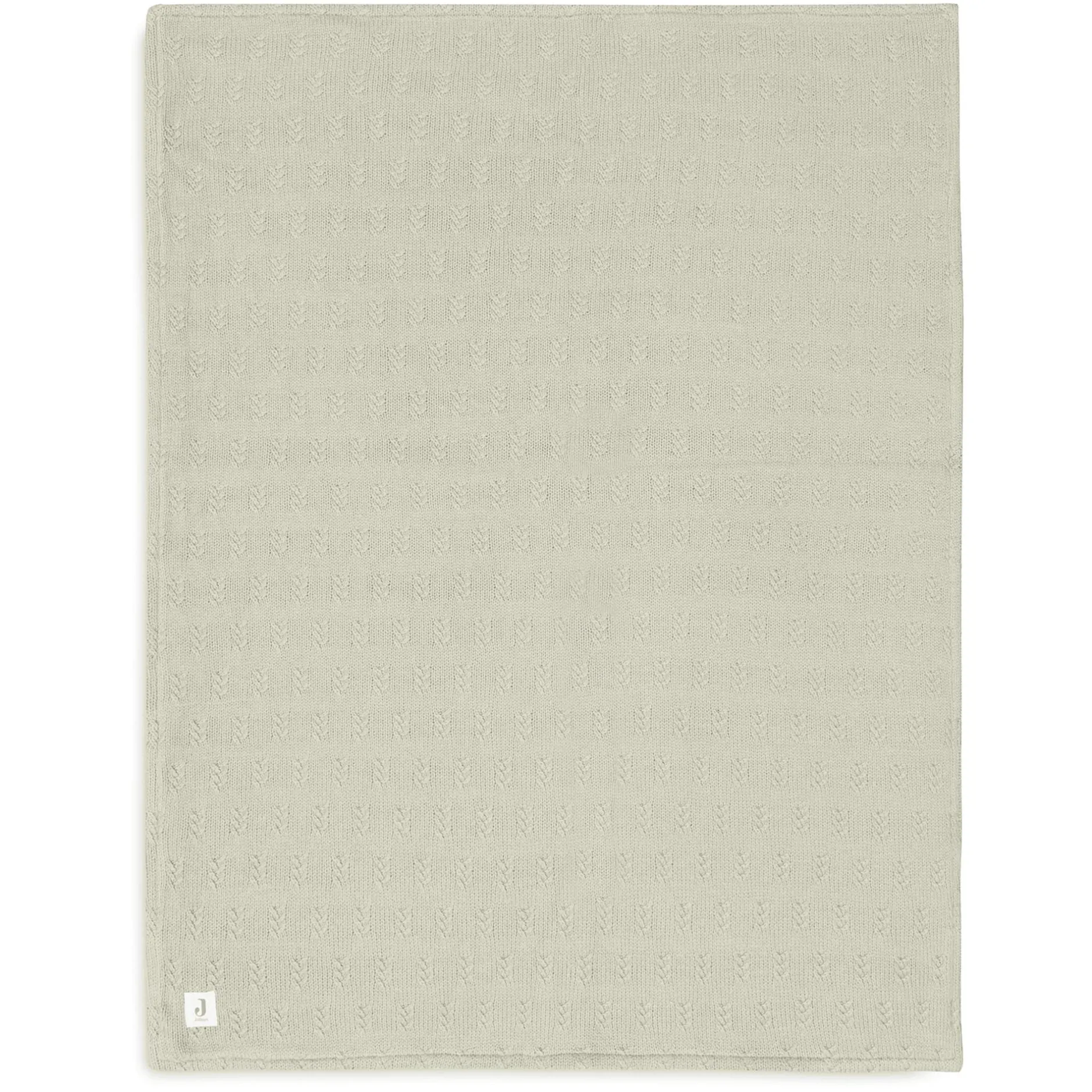jollein Decke Grain Knit Olive Green 75 x 100 cm* Bettausstattung