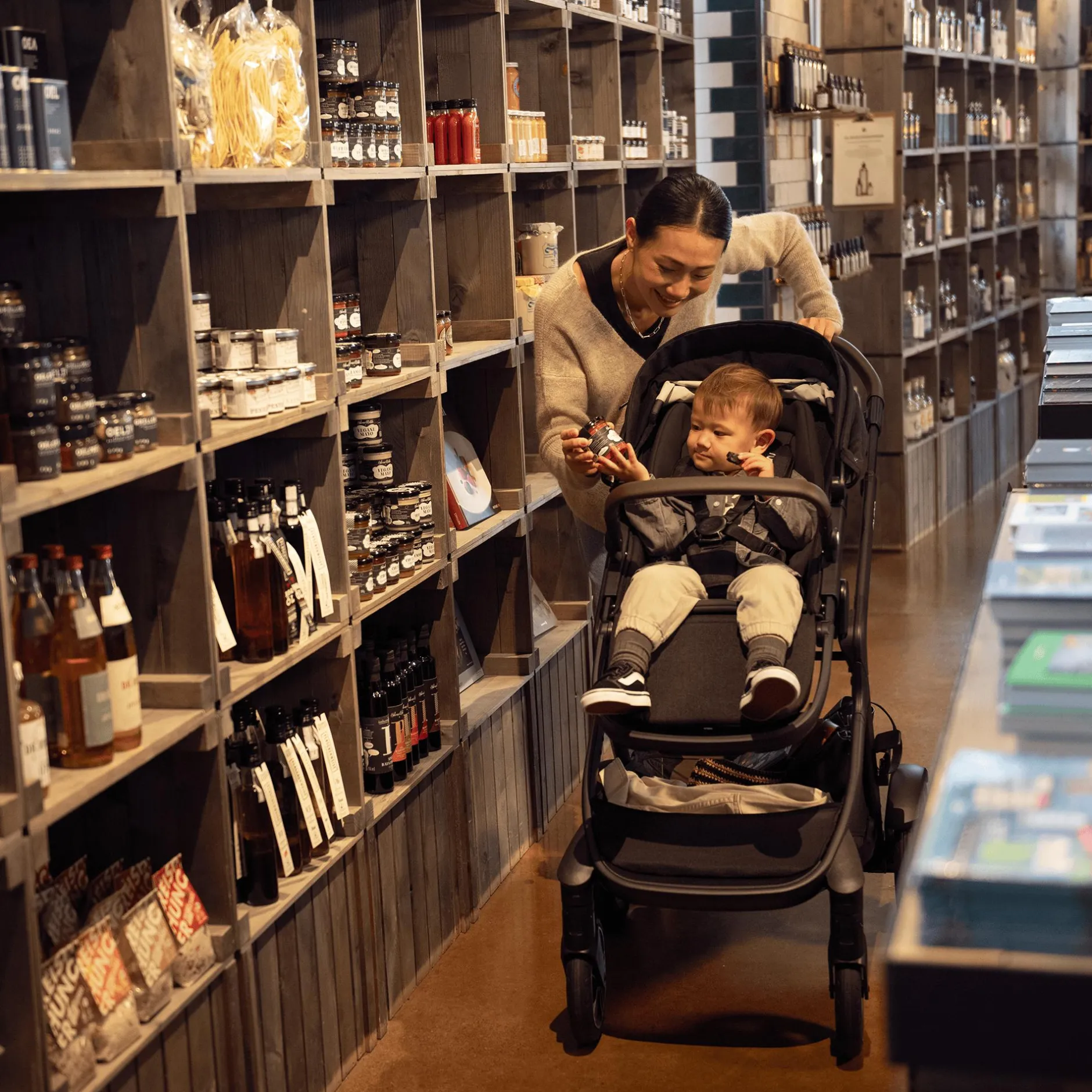 nuna DEMI next Caviar*Kinder Kombi-Kinderwagen