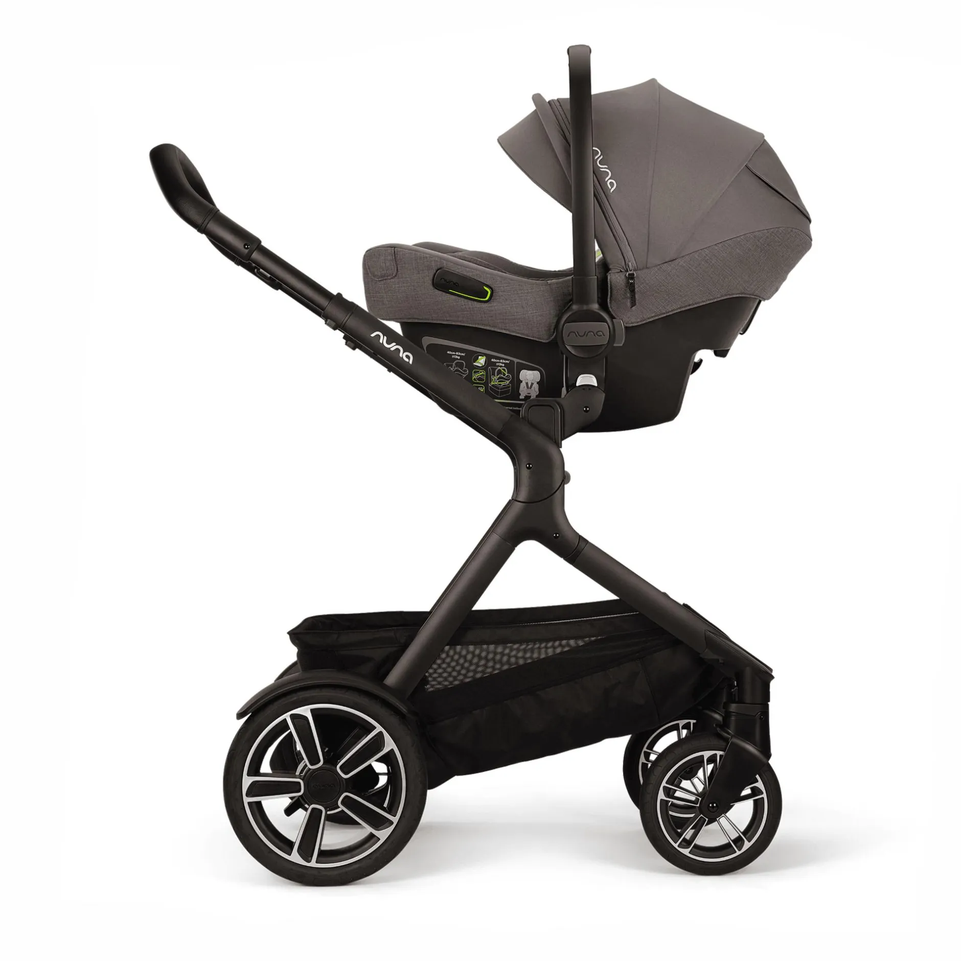 nuna DEMI next Thunder*Kinder Kombi-Kinderwagen