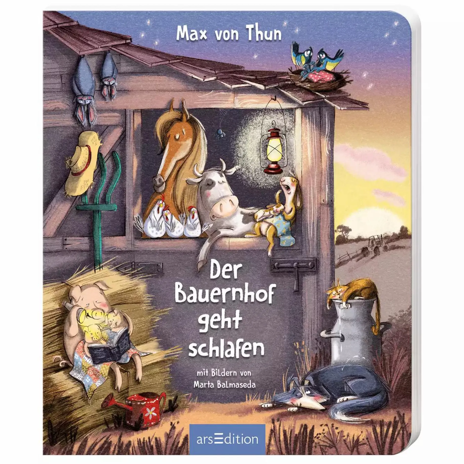 arsEdition Der Bauernhof geht schlafen*Kinder Kinderbücher