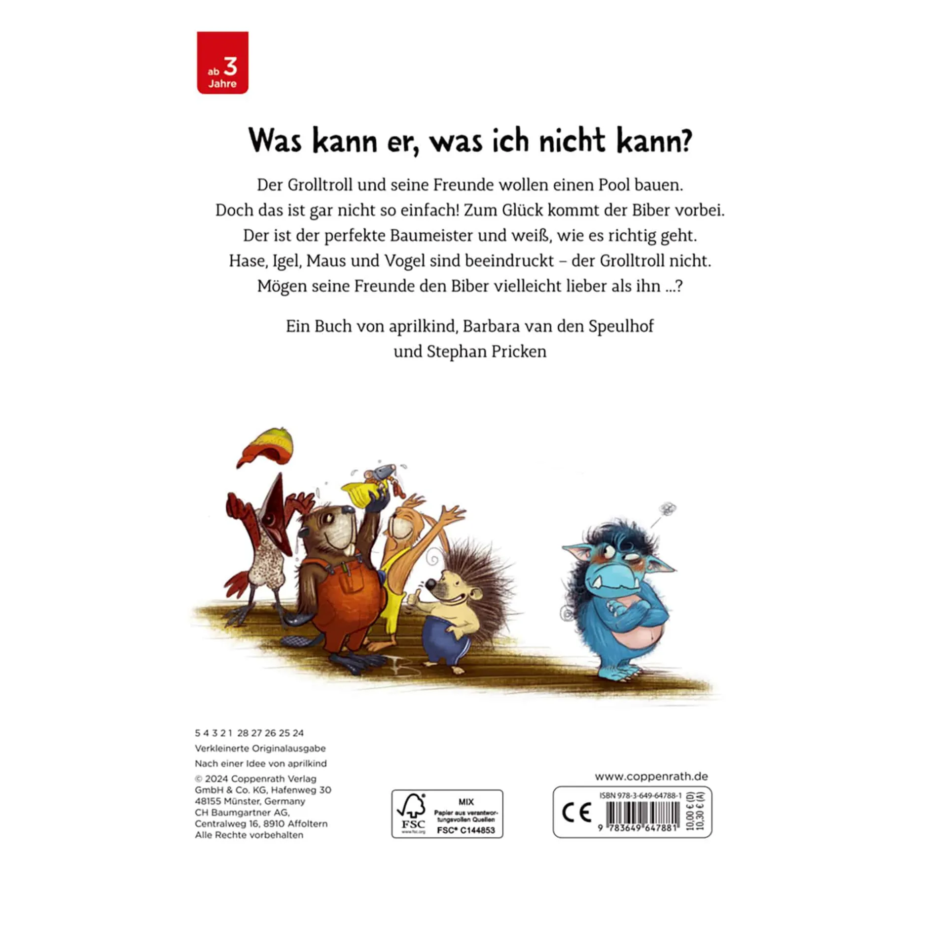 COPPENRATH Der Grolltroll ... ist eifersüchtig!*Kinder Kinderbücher