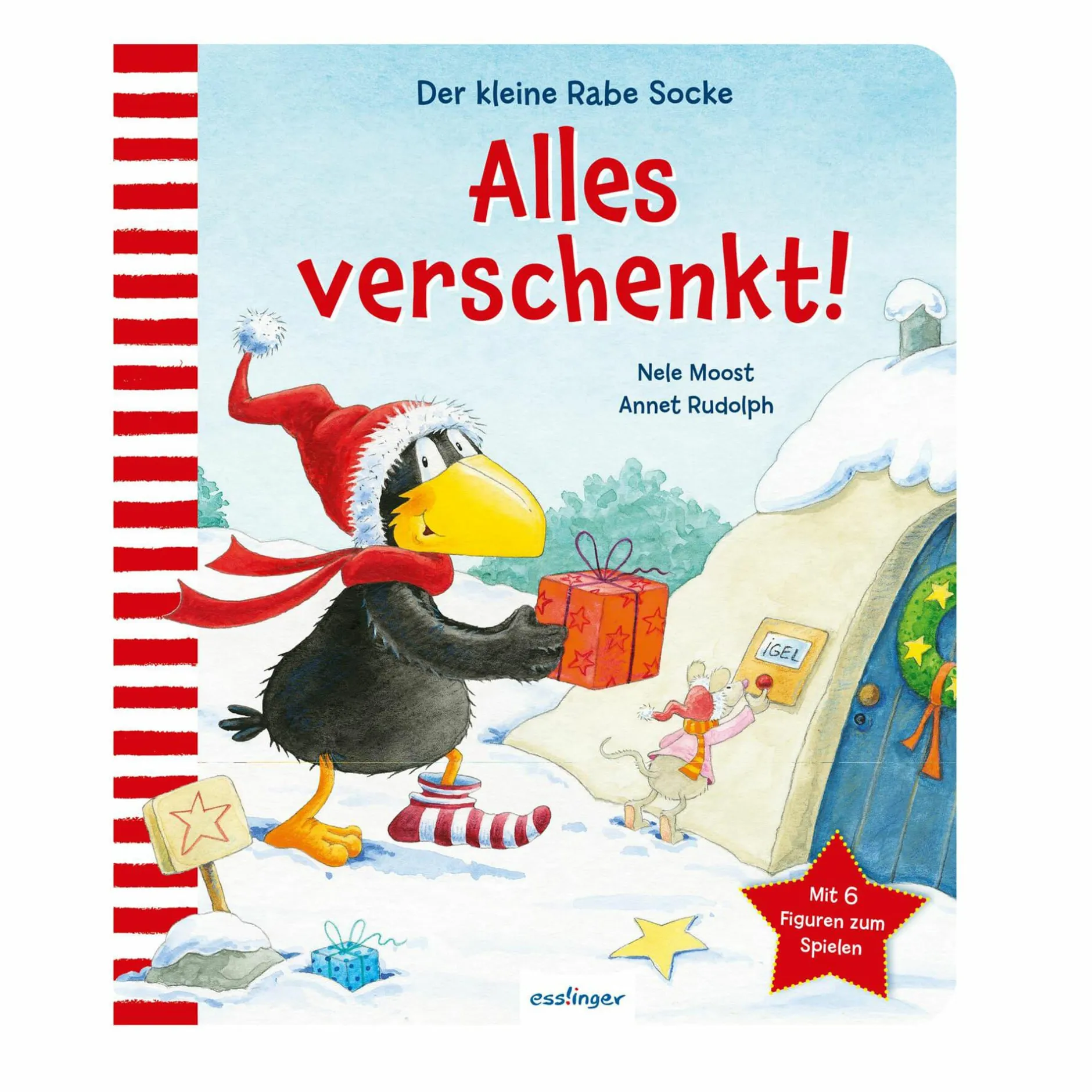 ess!inger Der kleine Rabe Socke: Alles verschenkt! Mit Spielfiguren*Kinder Kinderbücher