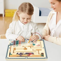 TOPBRIGHT Dino Eier Labyrinth*Kinder Holzspielzeug