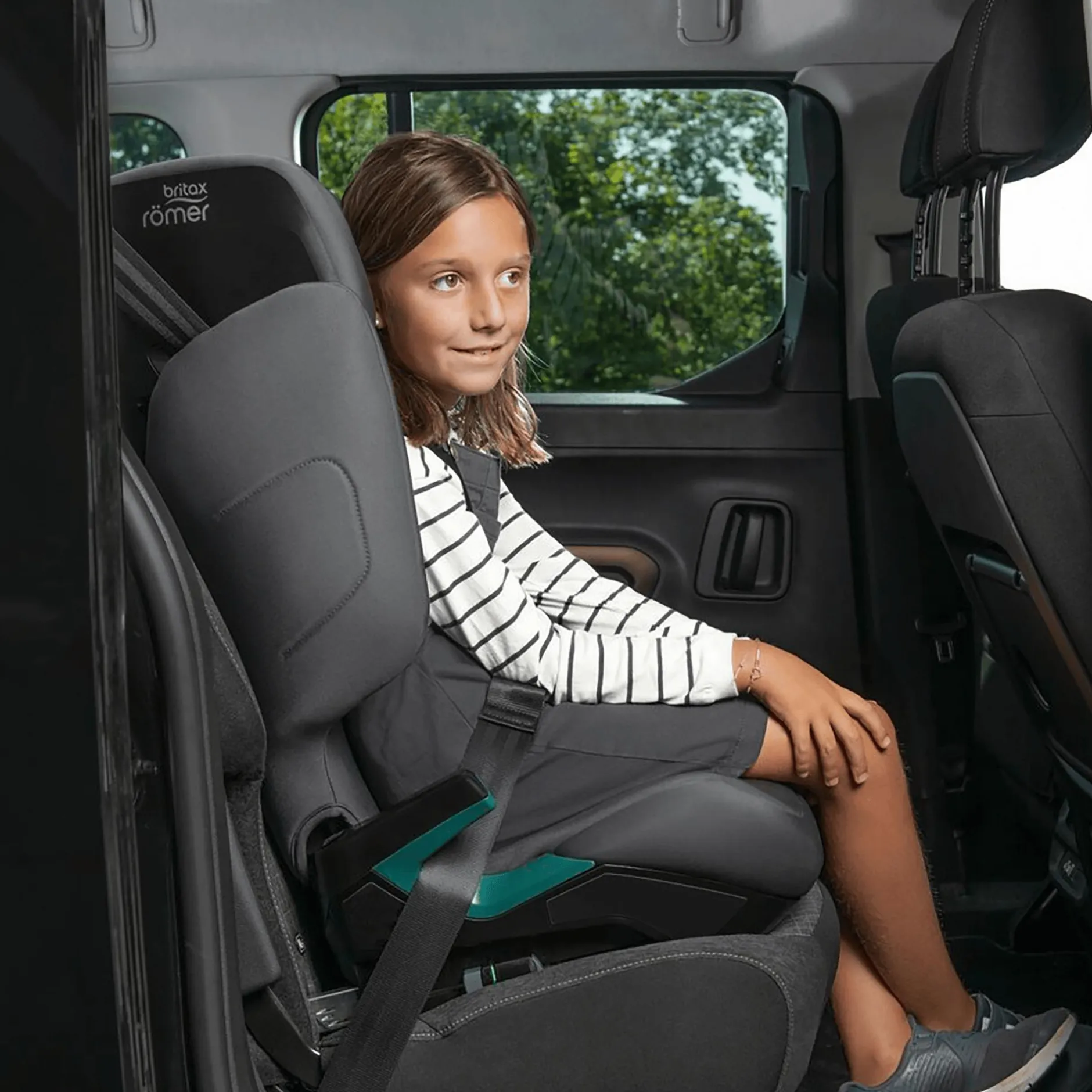 Britax Ru00f6mer DISCOVERY PLUS 2 Midnight Grey*Kinder Kindersitze Isofix|Kindersitze 15-36 Kg, Gruppe 2/3