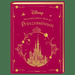 CARLSEN Disney: Das große goldene Buch der Prinzessinnen*Kinder Kinderbücher|Spielzeug Ab 3 Jahren