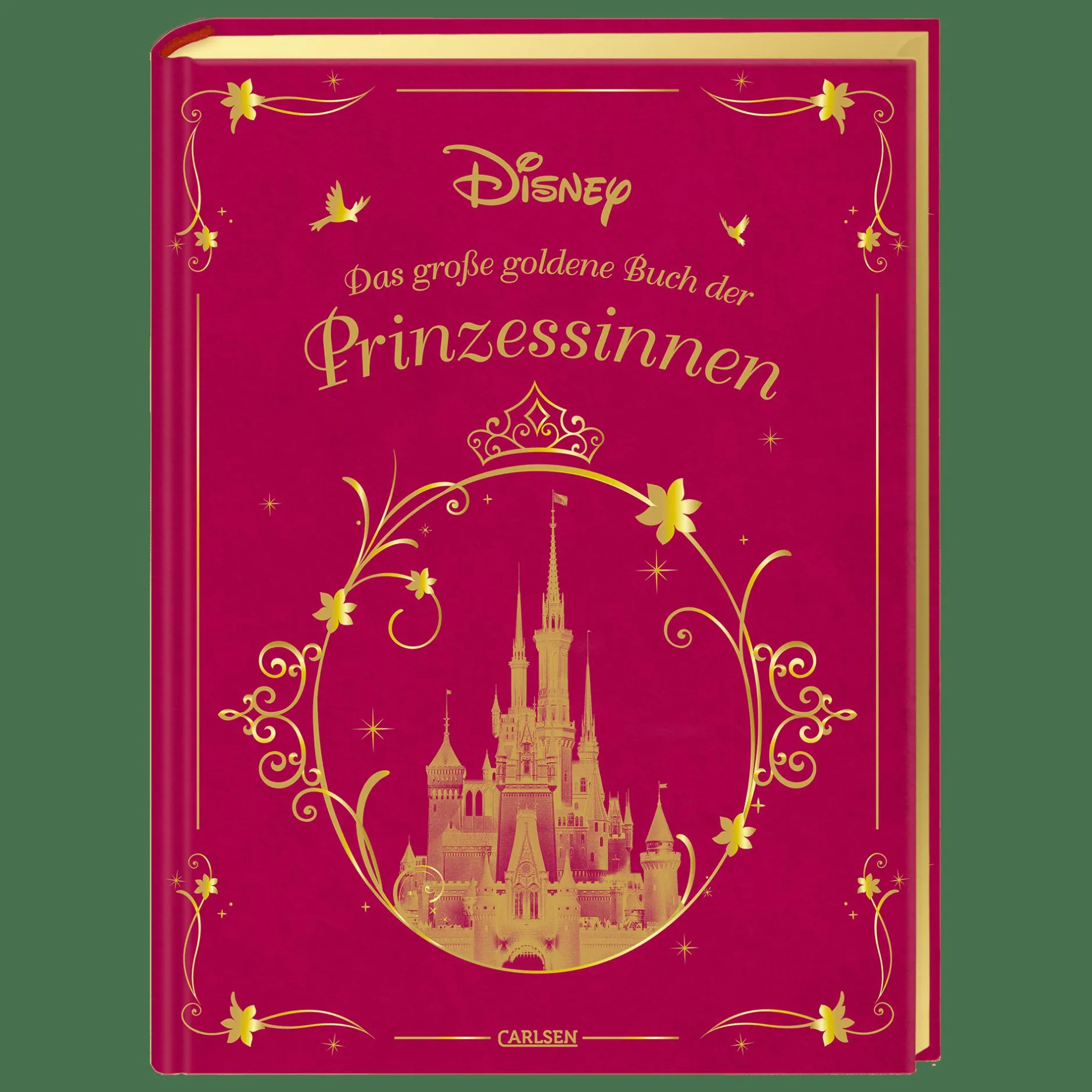 CARLSEN Disney: Das große goldene Buch der Prinzessinnen*Kinder Kinderbücher|Spielzeug Ab 3 Jahren