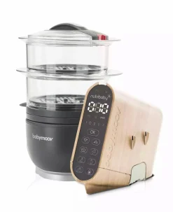 babymoov Displaygehäuse Nutribaby + Holz-Effekt* Babykostwärmer