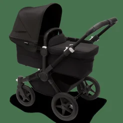 bugaboo Donkey 5 Mono-Kinderwagen, erweiterbar, Midnight Black*Kinder Kombi-Kinderwagen