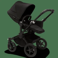 bugaboo Donkey 5 Mono-Kinderwagen, erweiterbar, Midnight Black*Kinder Kombi-Kinderwagen
