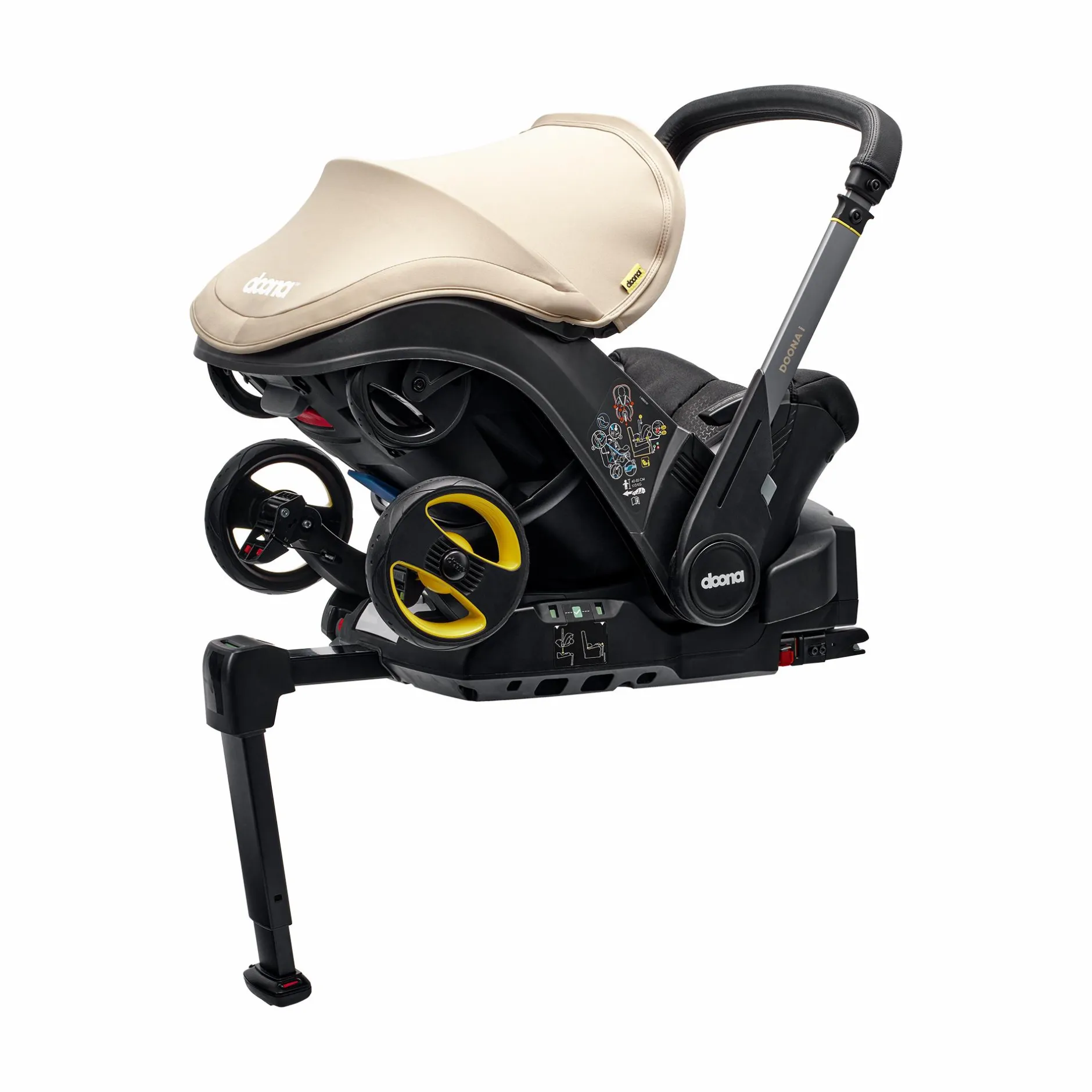 doona i ISOFIX-Basis*Kinder Isofix Stationen