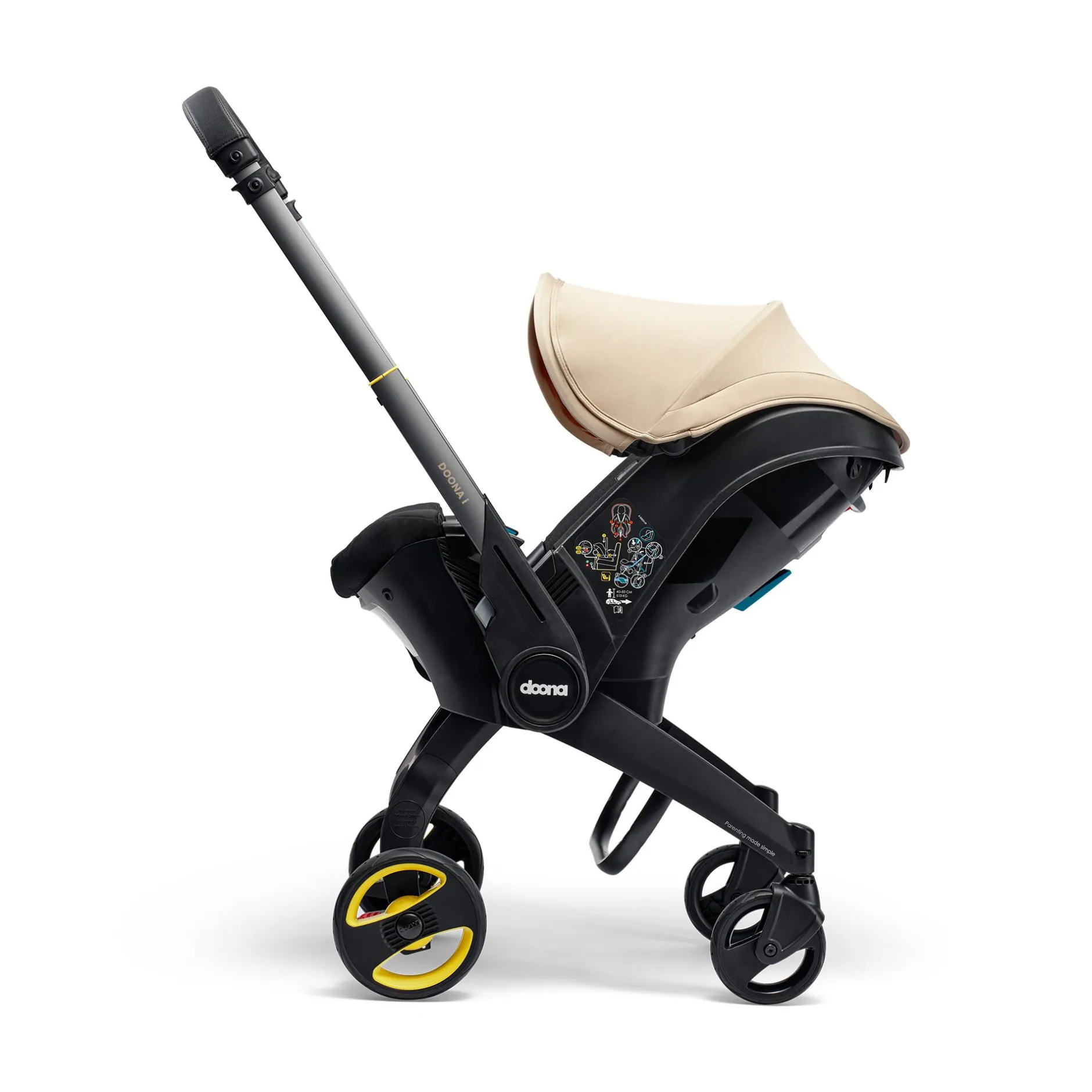 doona i Sahara Sand*Kinder Babyschalen 0-13 Kg, Gruppe 0+