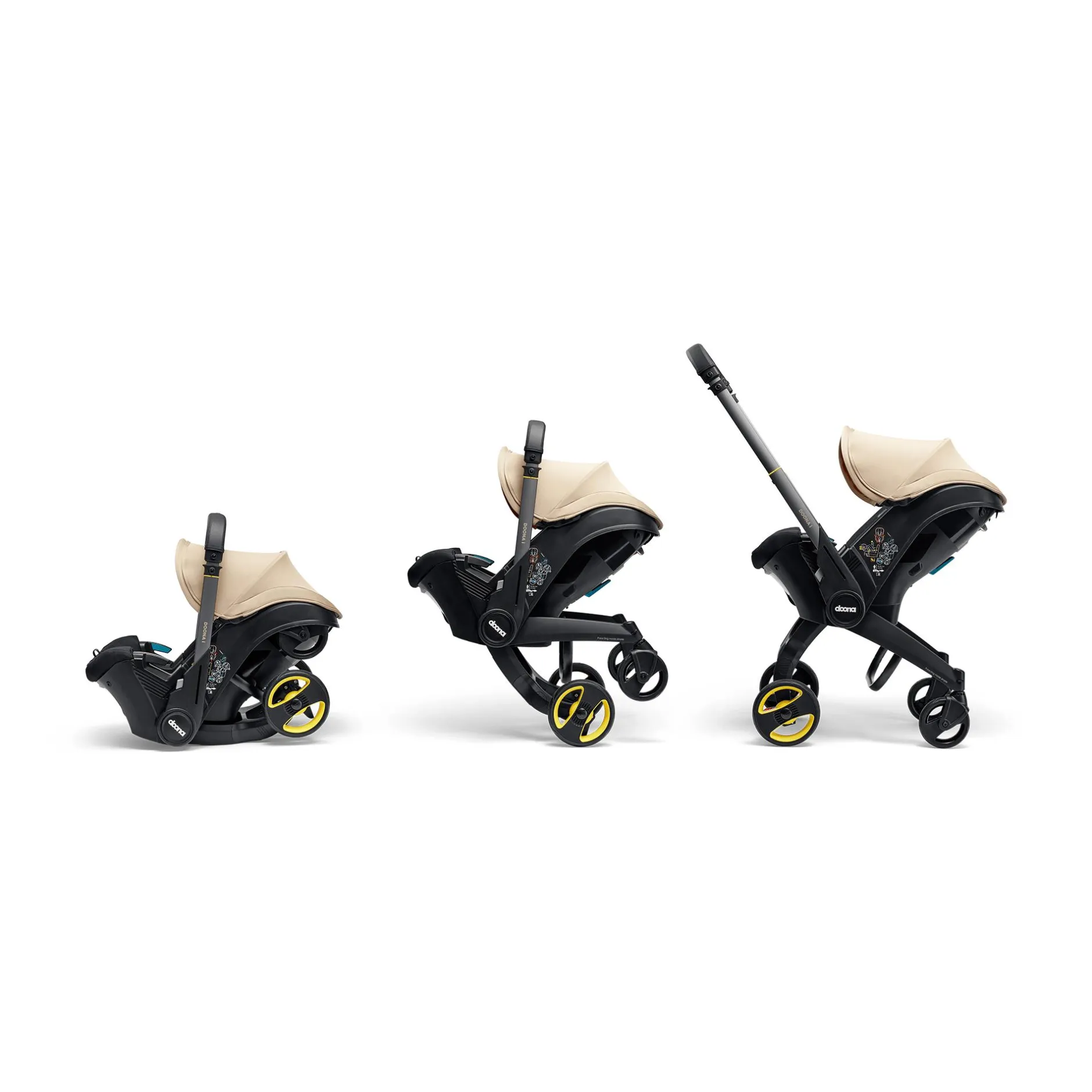 doona i Sahara Sand*Kinder Babyschalen 0-13 Kg, Gruppe 0+