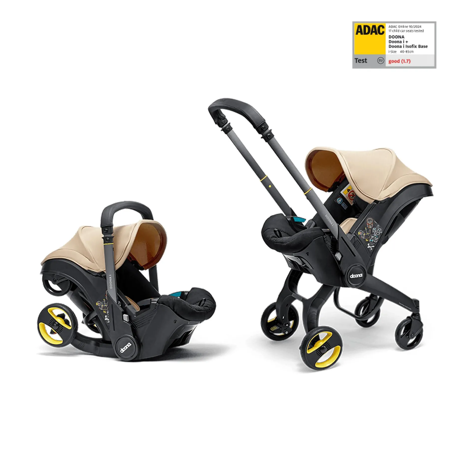doona i Sahara Sand*Kinder Babyschalen 0-13 Kg, Gruppe 0+