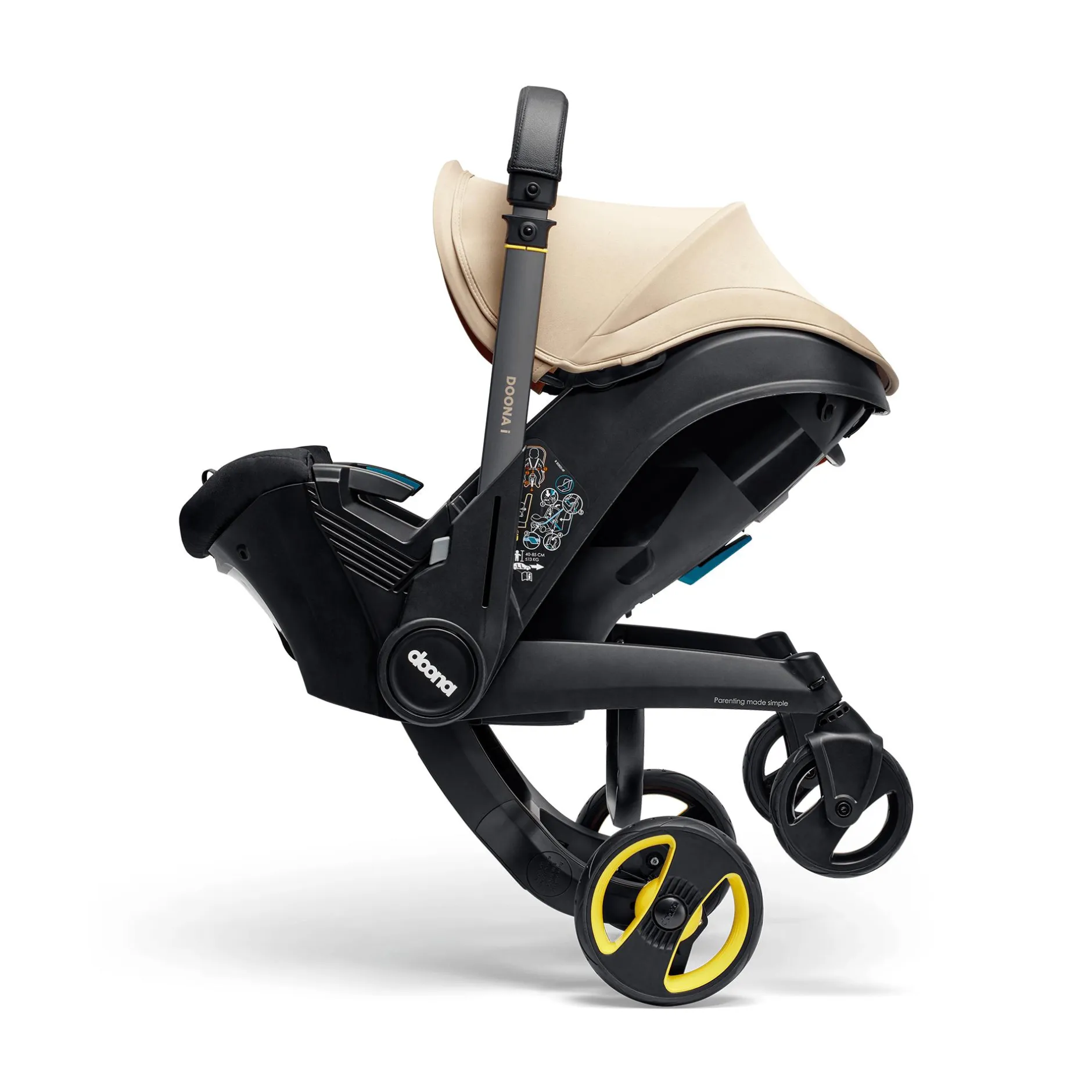 doona i Sahara Sand*Kinder Babyschalen 0-13 Kg, Gruppe 0+
