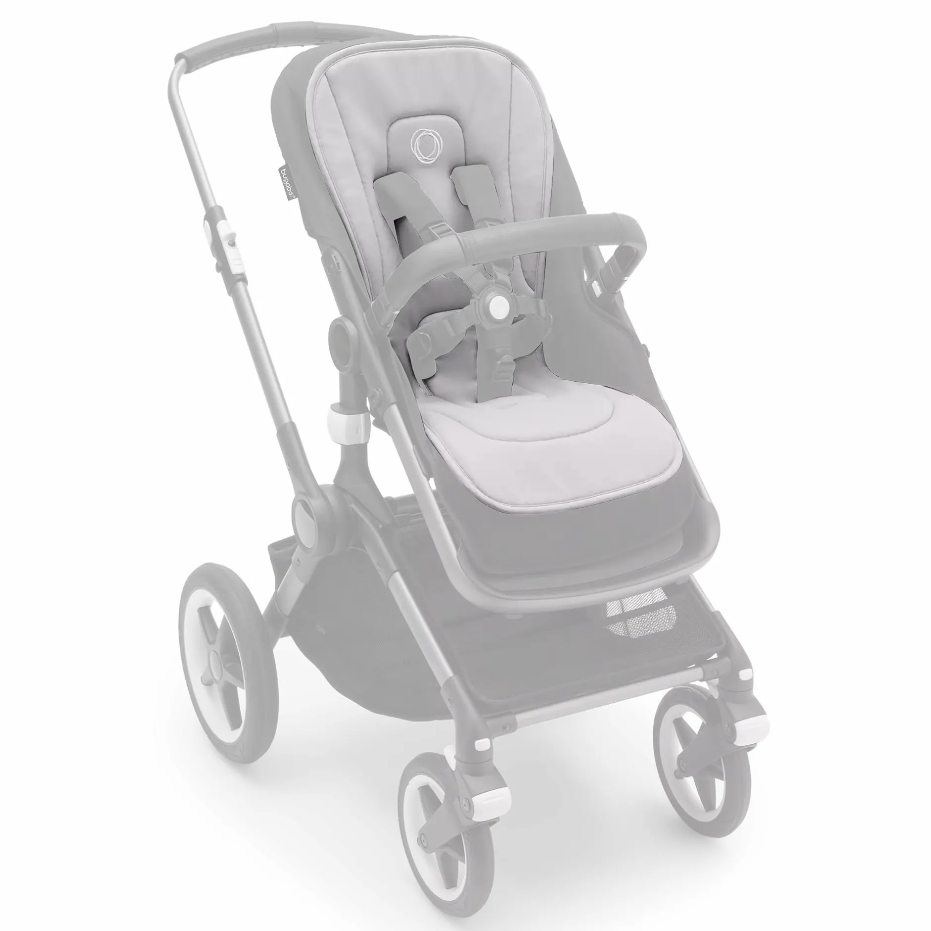 bugaboo Doppelkomfort-Sitzauflage Misty Grey*Kinder Kinderwagen Zubehör