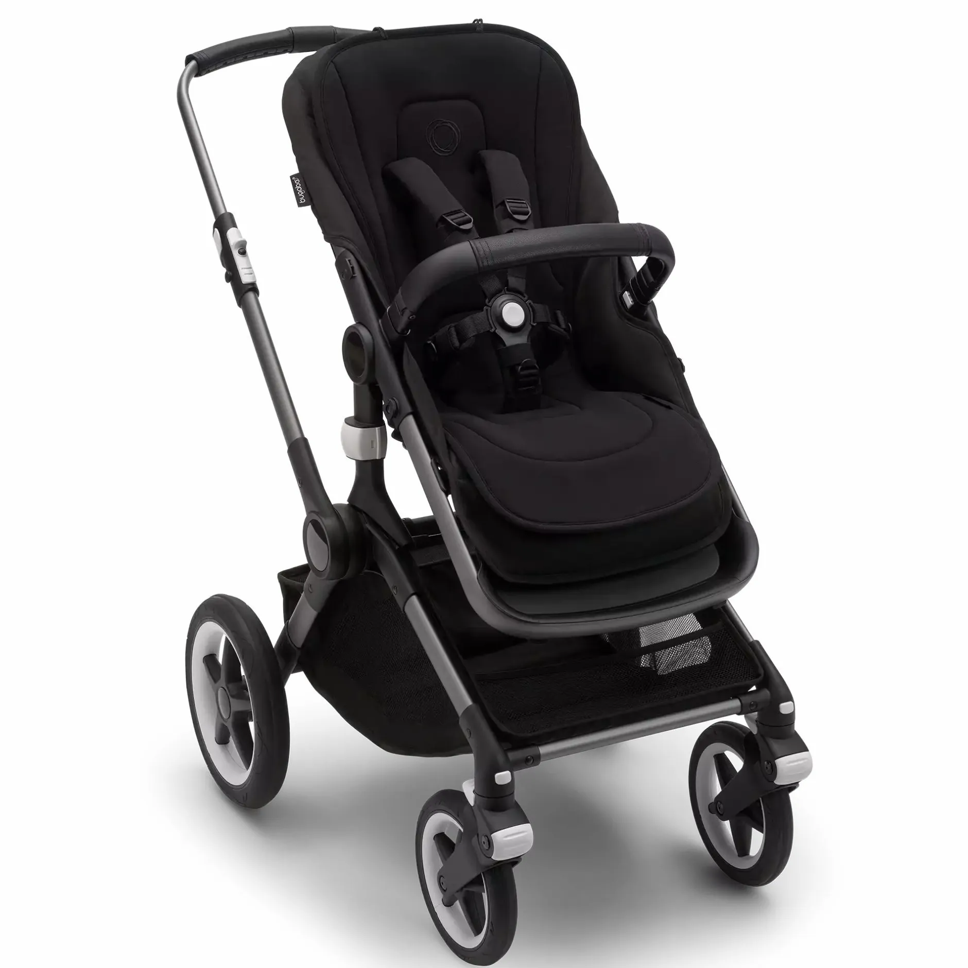 bugaboo Doppelkomfort-Sitzauflage Midnight Black*Kinder Kinderwagen Zubehör